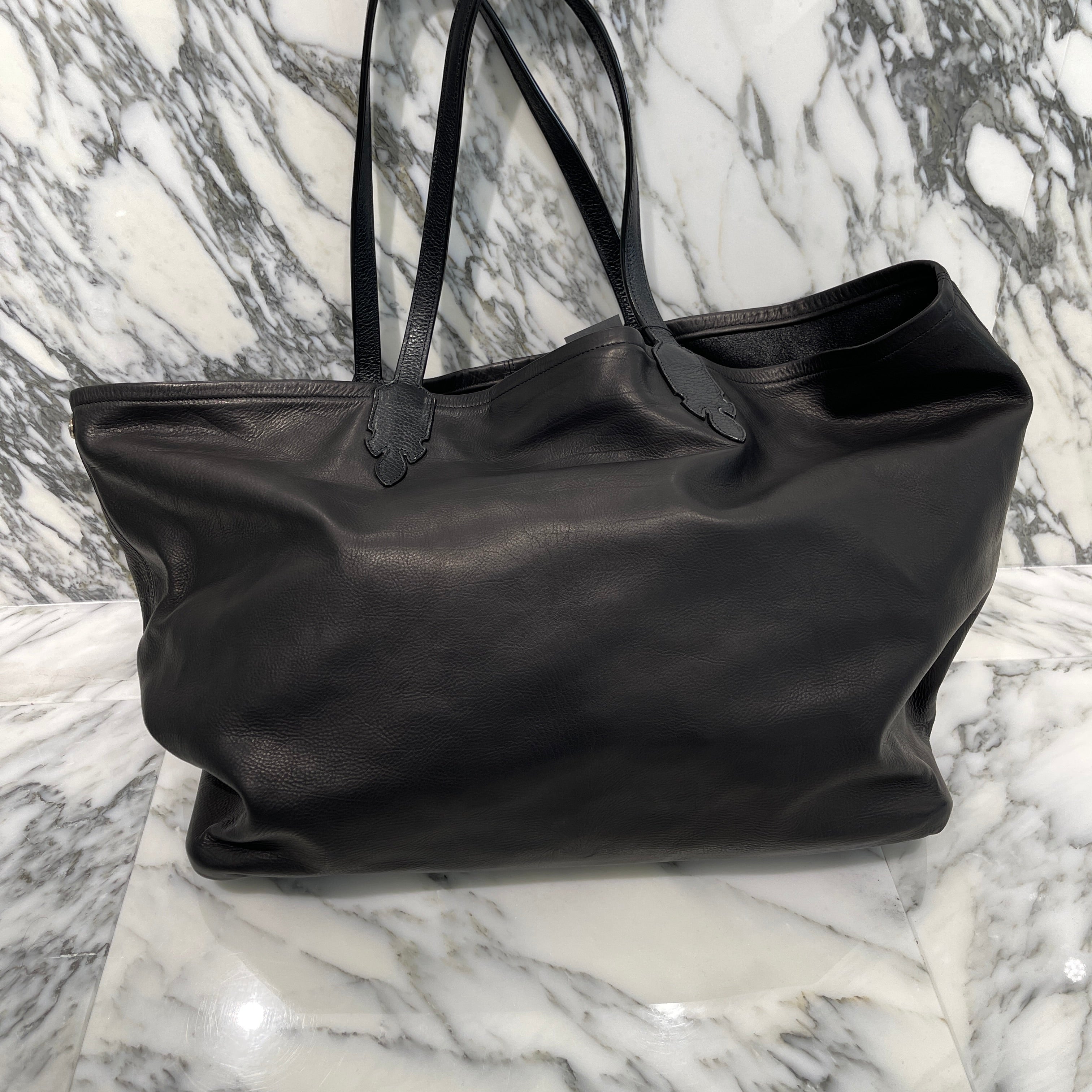 CHROME HEARTS LUCILLE Leather Tote Bag クロムハーツ ルシール レザー トートバッグ