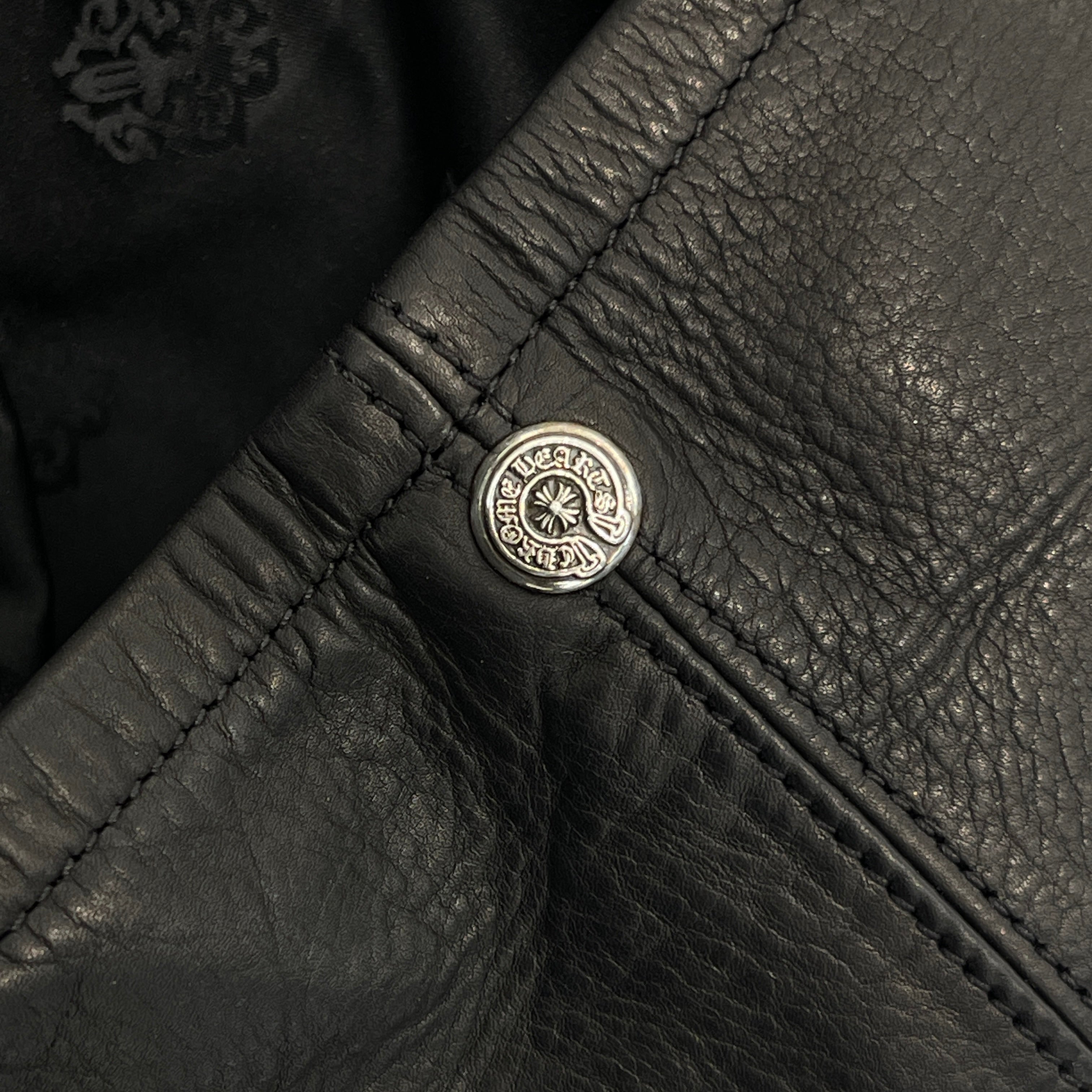 CHROME HEARTS LUCILLE Leather Tote Bag クロムハーツ ルシール レザー トートバッグ