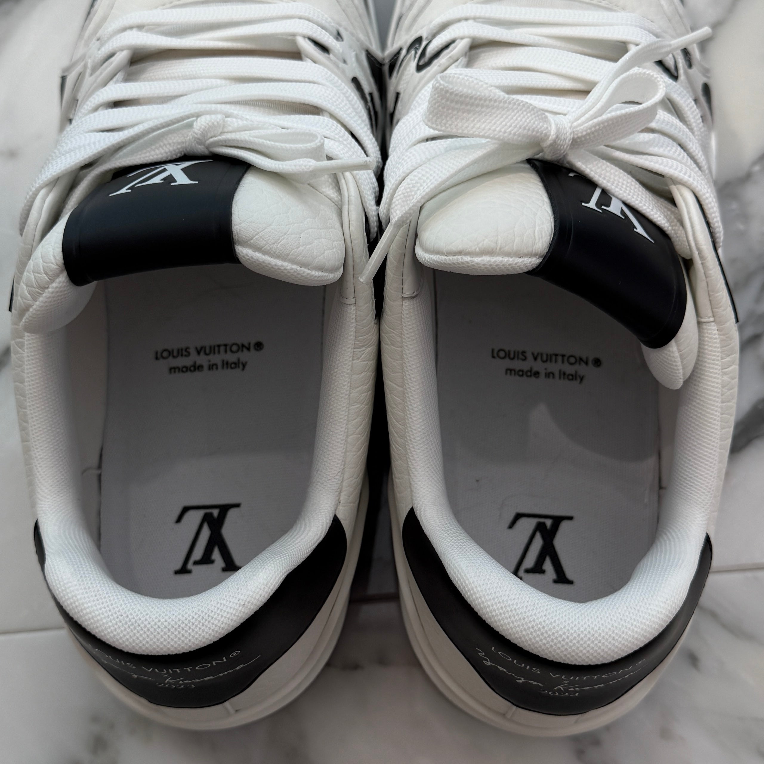 LOUIS VUITTON × YAYOI KUSAMA 2021SS LV Trainer Sneakers 1AB8JE Size 8 ルイヴィトン × 草間彌生 LV トレイナー スニーカー サイズ8