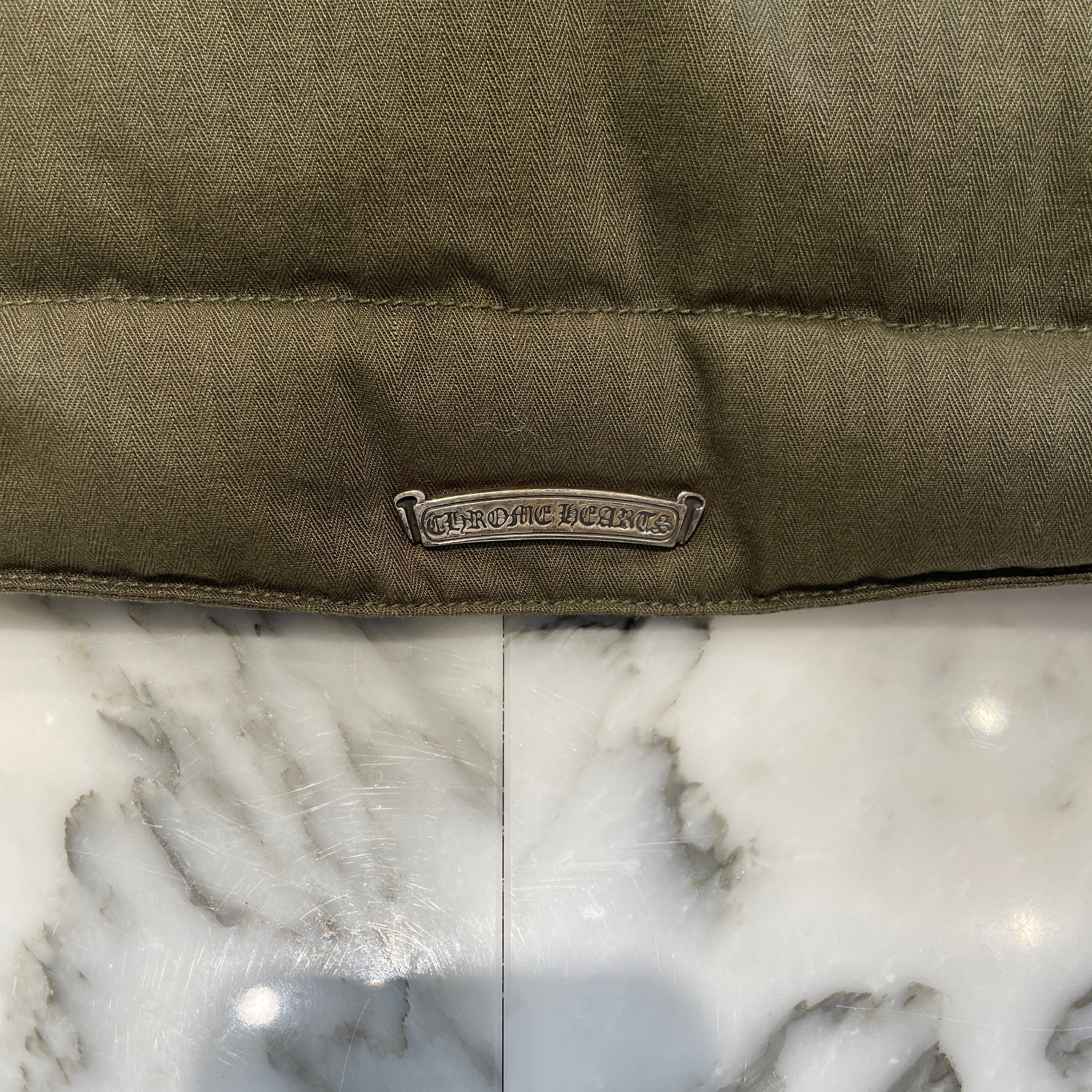 CHROME HEARTS Army Cotton Down Jacket Size XL クロムハーツ アーミー コットン ダウンジャケット サイズXL