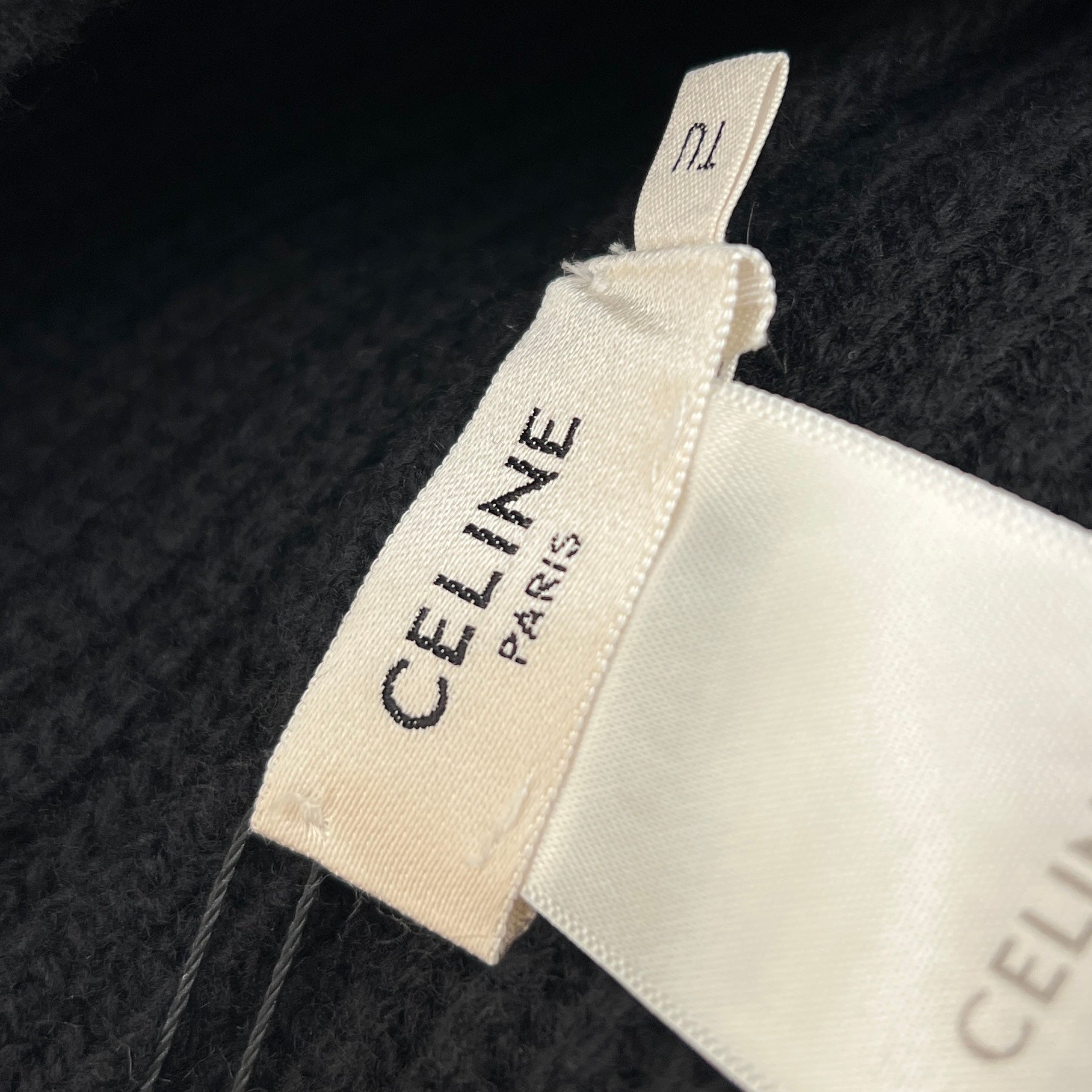 CELINE 2022AW Logo Embroidery Gradient Sequin Beanie 2A07Z666Q Size TU セリーヌ  ロゴエンブロイダリー グラデーション スパンコール ビーニー  サイズTU