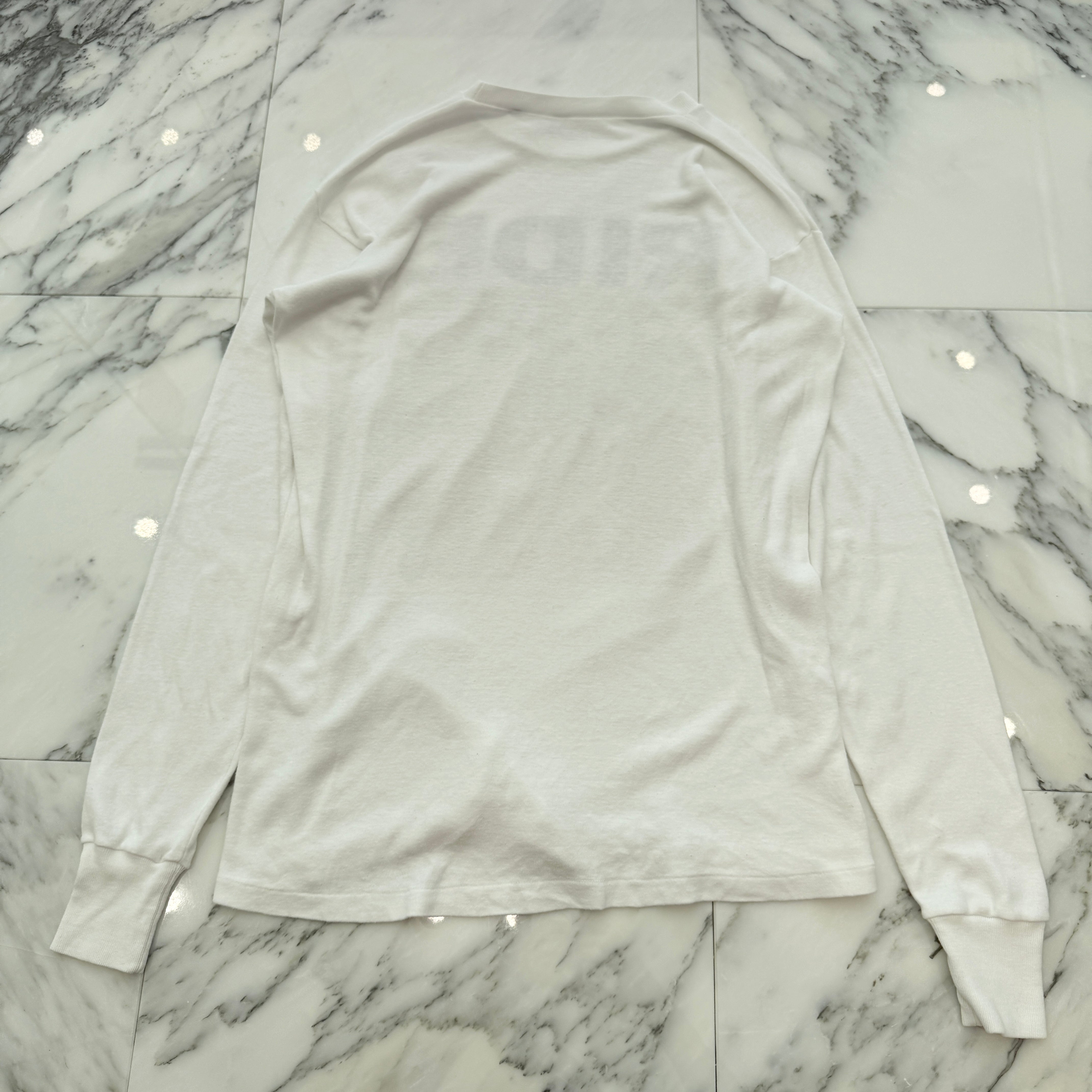 Vintage 90's Lost Blue Heaven "RIDE EP" Gymphlex 1990 L/S Tee Size 42/44 90's ロストブルーヘヴン "ライド EP" ジムフレックス社製 ロングスリーブ Tシャツ サイズ42/44