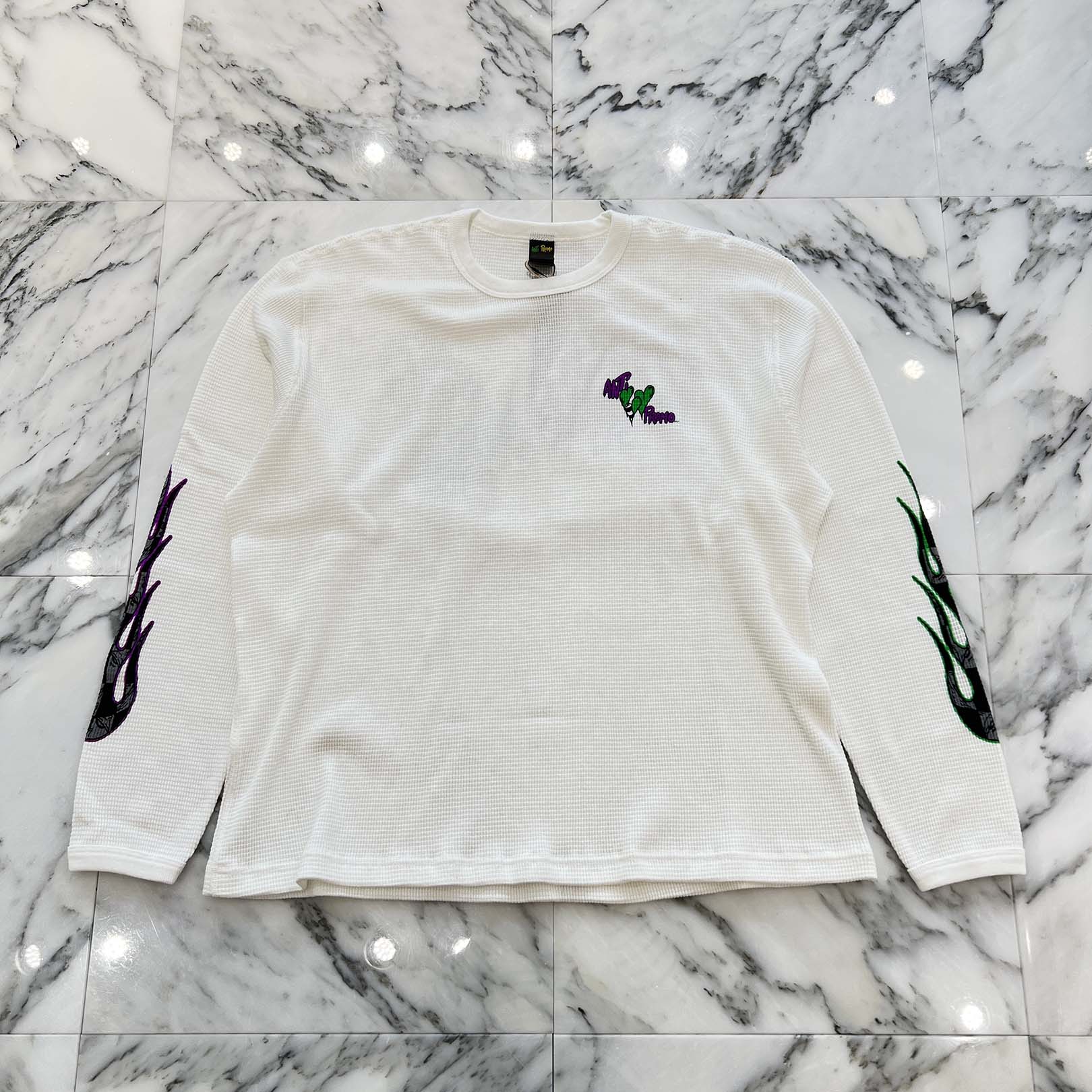 MATTY BOY ANTI PROMO 99 Eyes Thermal Long Sleeve Tee Size M
