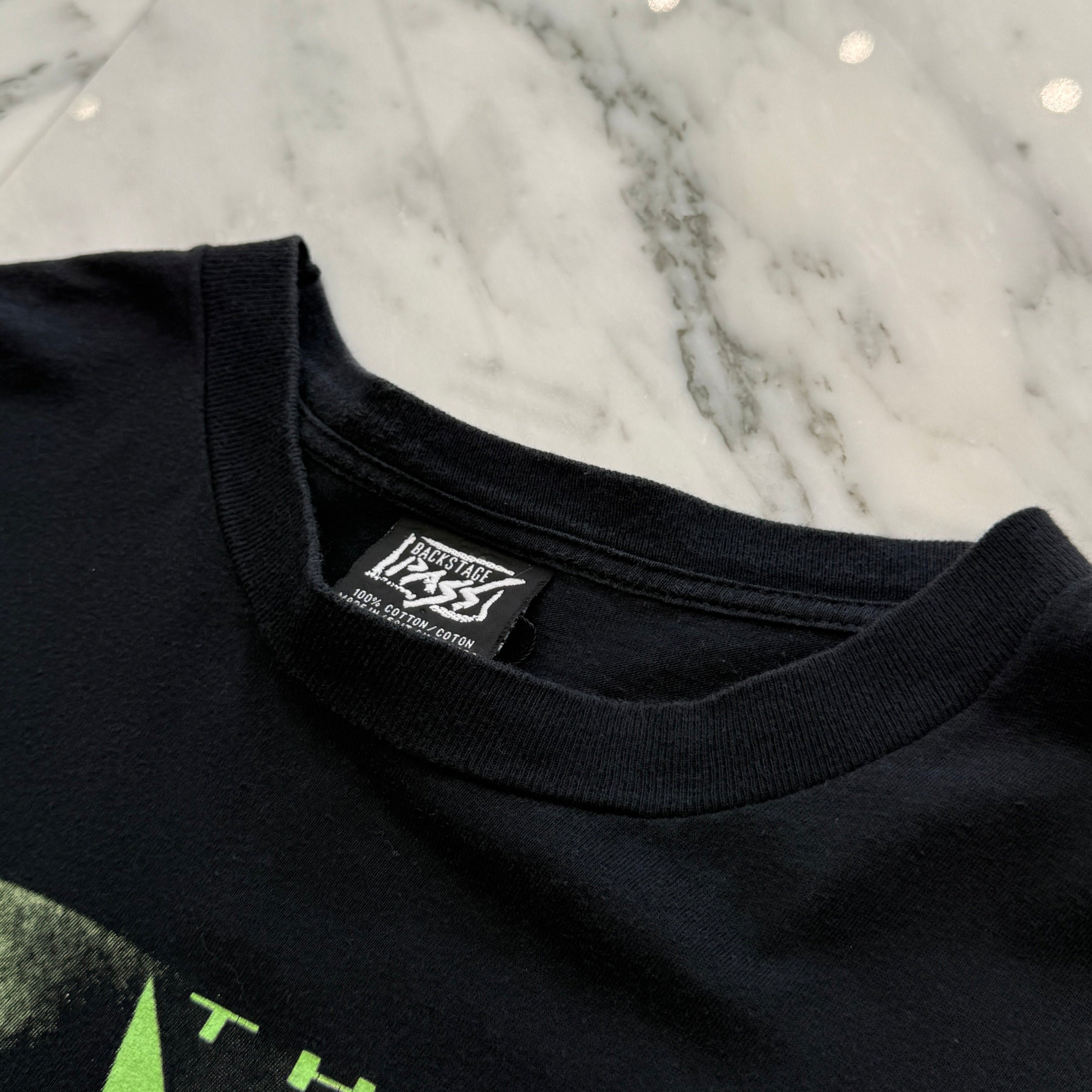 Vintage 90's THE MASK "FROM ZERO TO HERO" BACK STAGE PASS S/S Tee Size XL 90's ザ・マスク "フロム ゼロ トゥ ヒーロー" バックステージパス社製 Tシャツ サイズXL