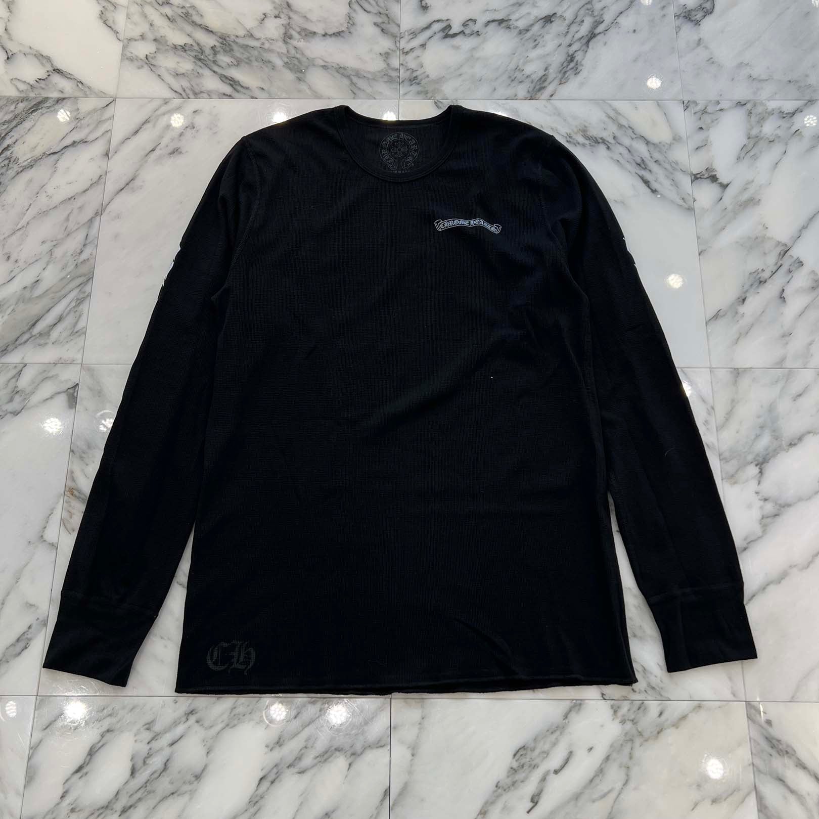 CHROME HEARTS 2025AW Scroll Label Arm Logo Print Thermal Long CHROME HEARTS 2025AW Scroll Label Arm Logo Print Thermal Long