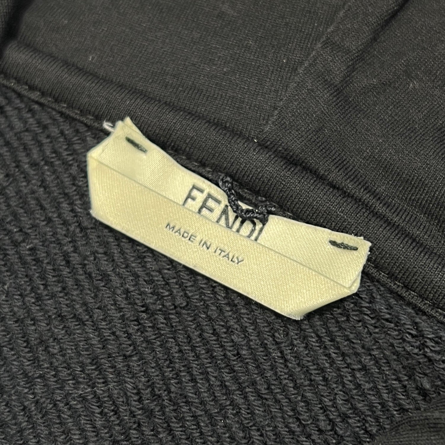 FENDI 2024AW Ribbon Pearl Logo Embroidered Hoodie Fishtail Dress FS6893 Size 36 フェンディ リボンパールロゴ刺繍パーカーフィッシュテールワンピース サイズ36