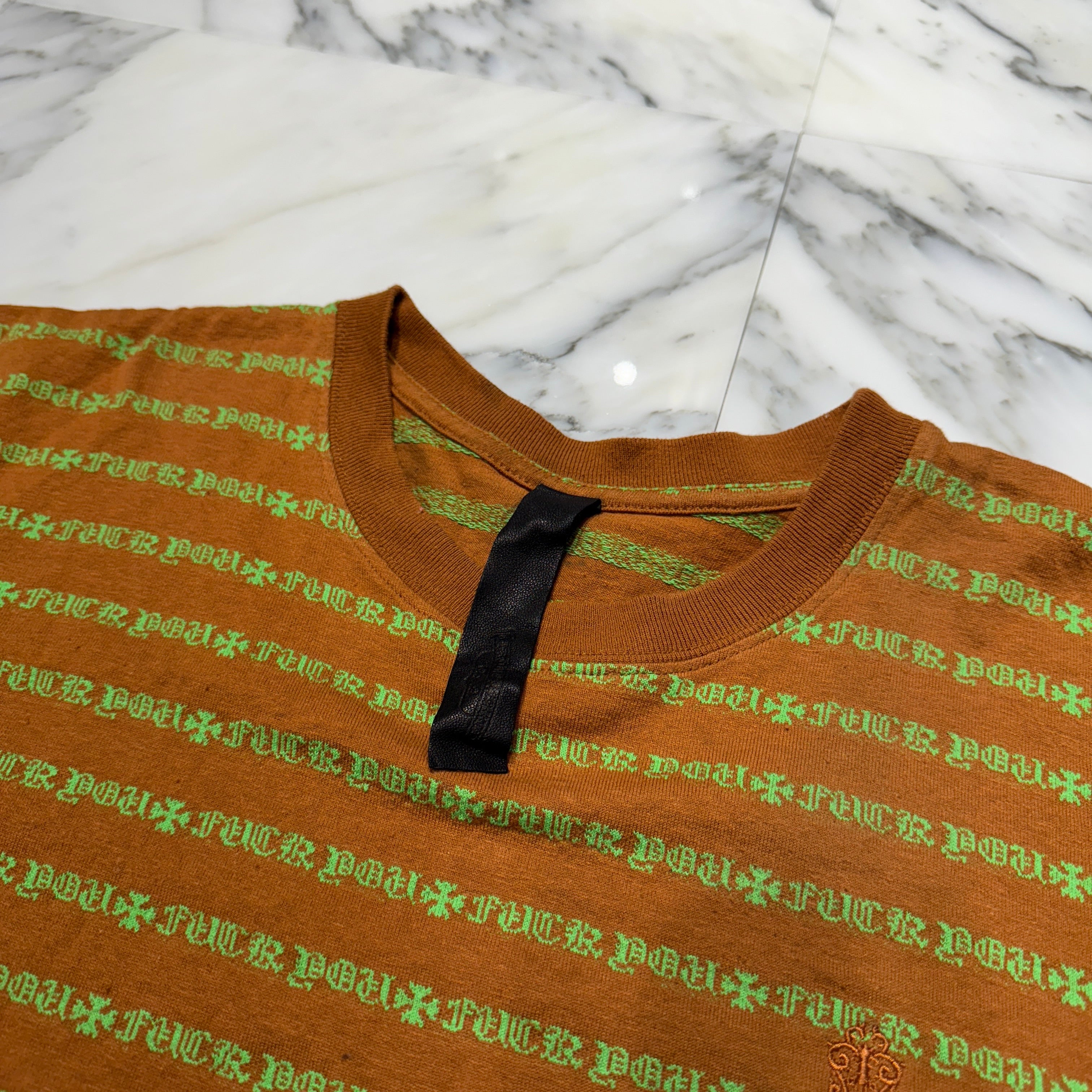 CHROME HEARTS Y NOT Vine Dagger Embroidery Tee Size L クロムハーツ ワイノット ヴァインダガー刺繍 Tシャツ サイズL