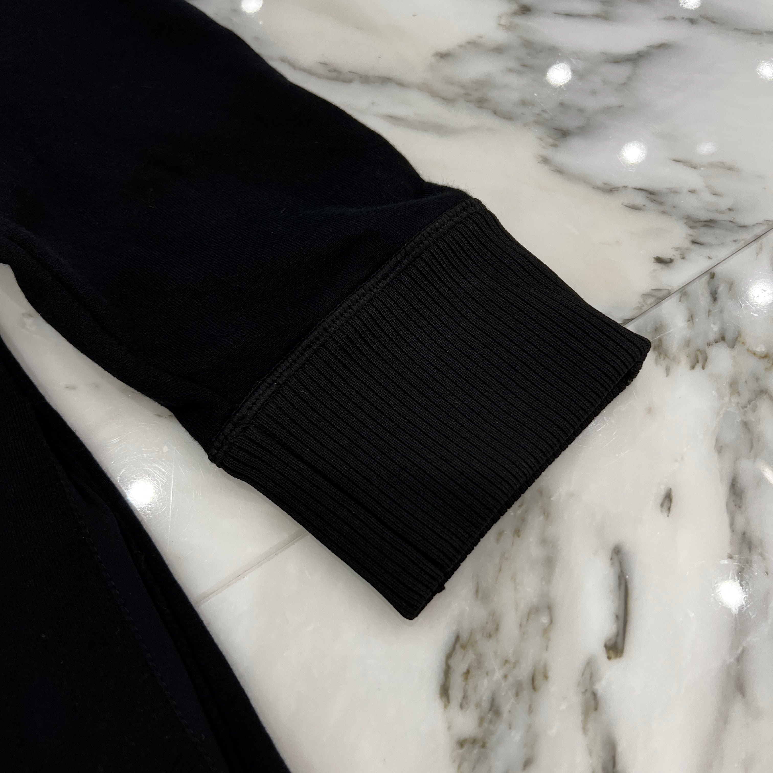 FENDI 2024AW Ribbon Pearl Logo Embroidered Hoodie Fishtail Dress FS6893 Size 36 フェンディ リボンパールロゴ刺繍パーカーフィッシュテールワンピース サイズ36