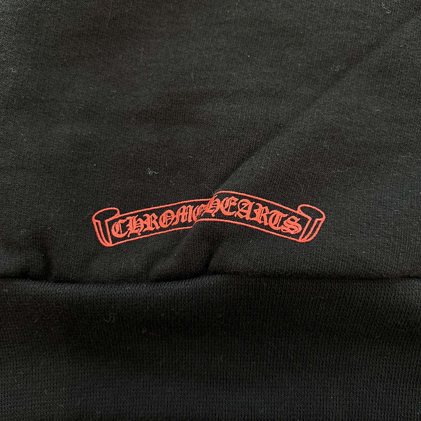 CHROME HEARTS × DEADLLY DOLL Floral Cross Horseshoe Print Pullover Hoodie Size 6Y クロムハーツ×デッドリードール フローラルクロス ホースシュープリント プルオーバー フーディ サイズ6Y