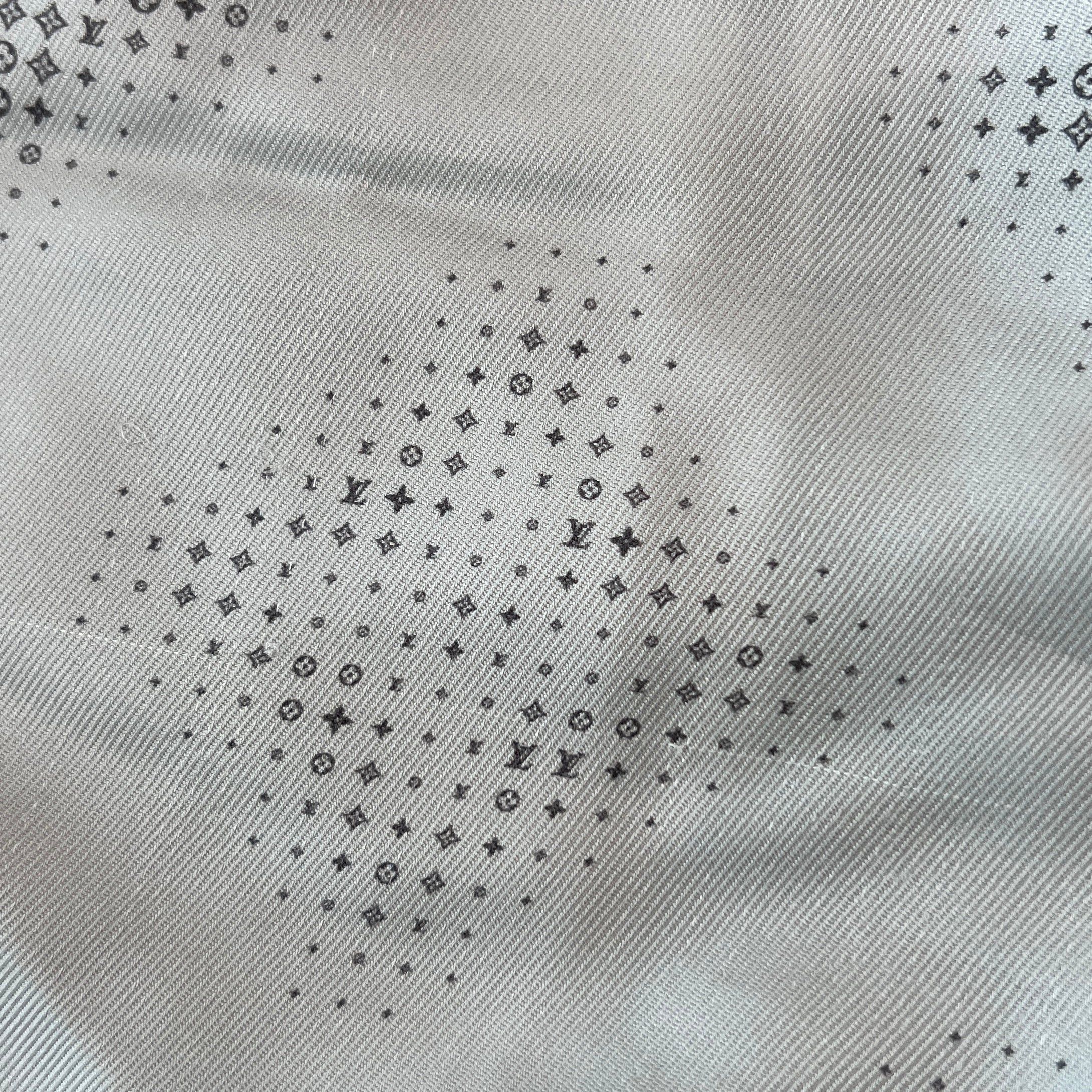 LOUIS VUITTON 2023AW Monogram Printed Silk Set Up 1ABY1V Size S・M ルイヴィトン モノグラムプリンテッド シルク セットアップ サイズS・M