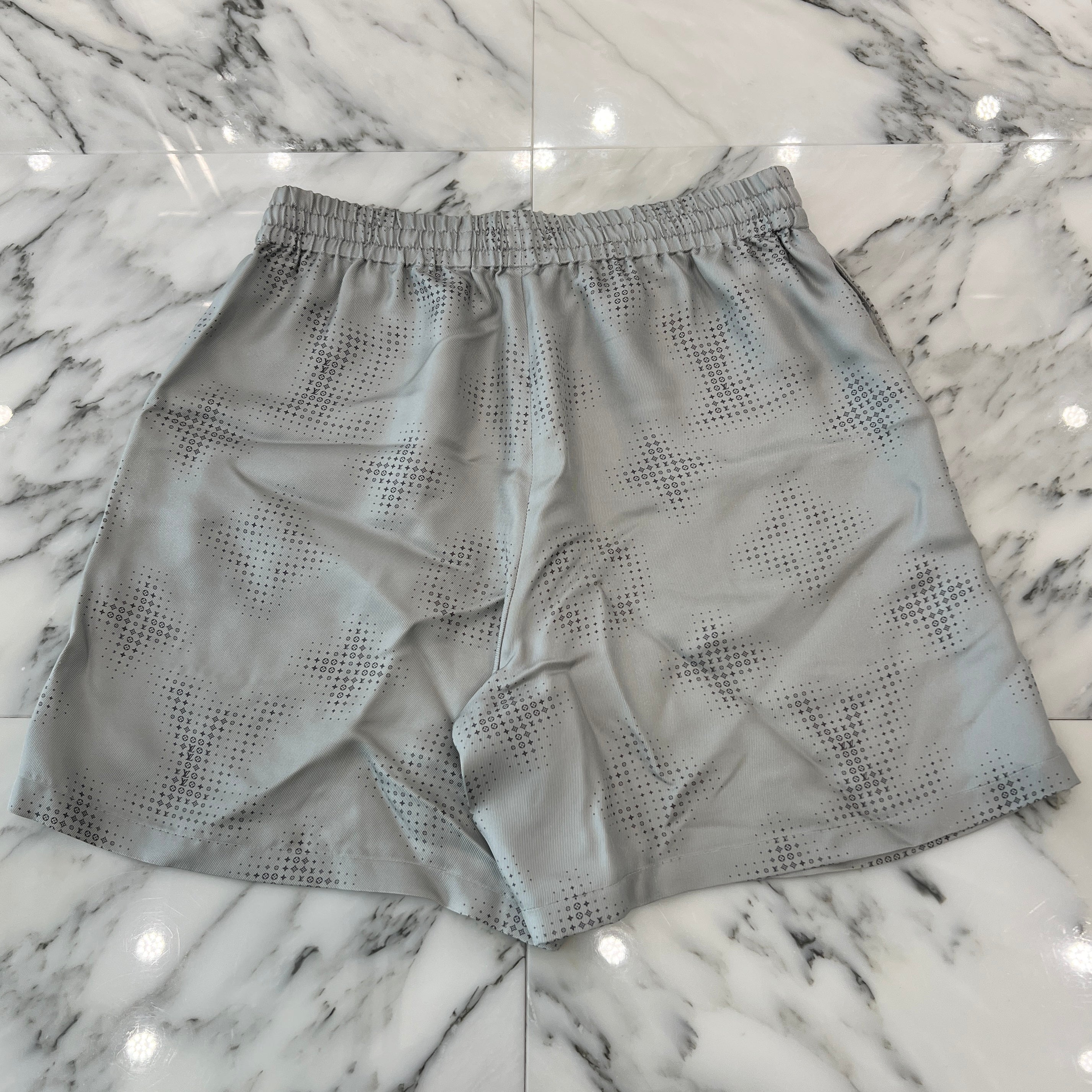 LOUIS VUITTON 2023AW Monogram Printed Silk Set Up 1ABY1V Size S・M ルイヴィトン モノグラムプリンテッド シルク セットアップ サイズS・M