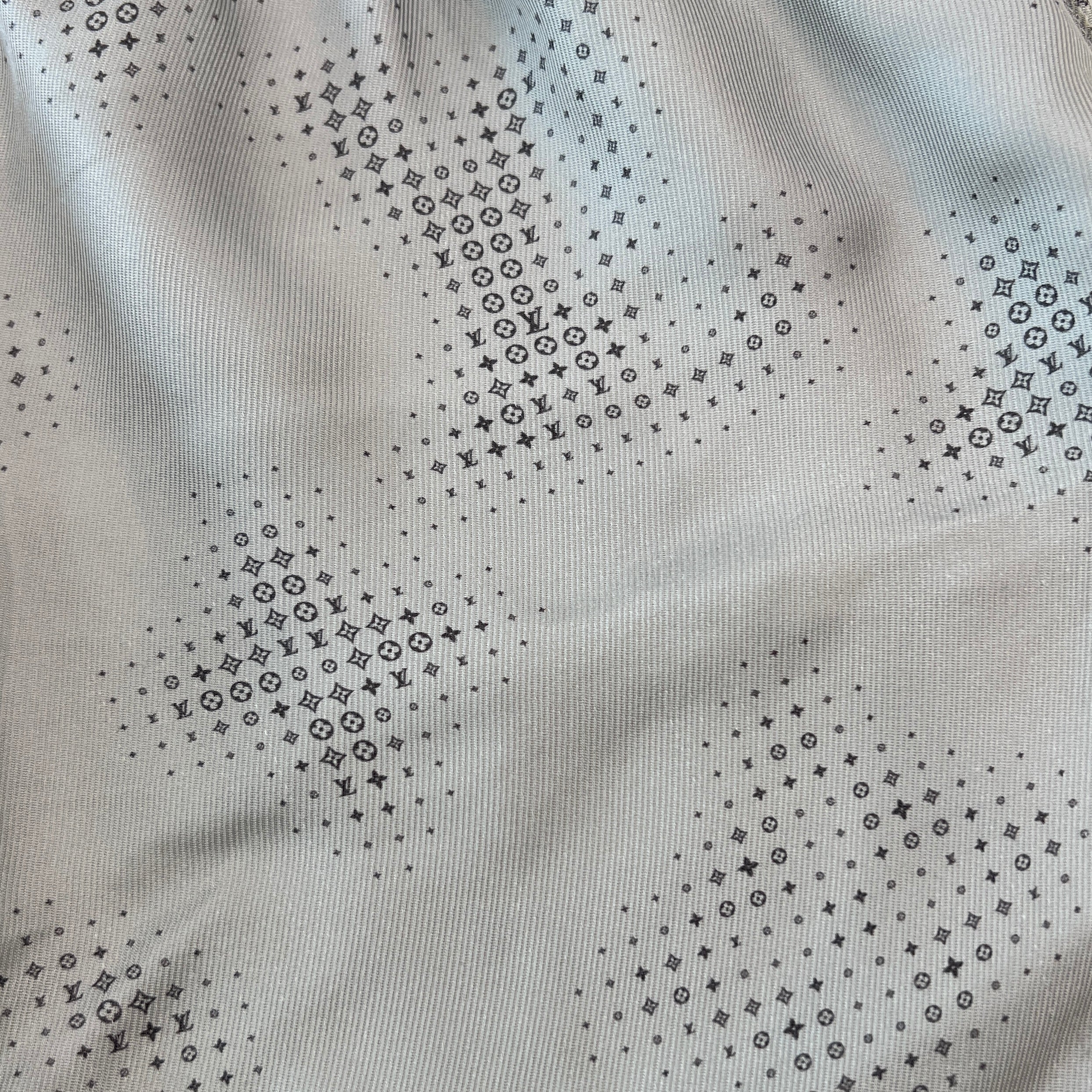 LOUIS VUITTON 2023AW Monogram Printed Silk Set Up 1ABY1V Size S・M ルイヴィトン モノグラムプリンテッド シルク セットアップ サイズS・M