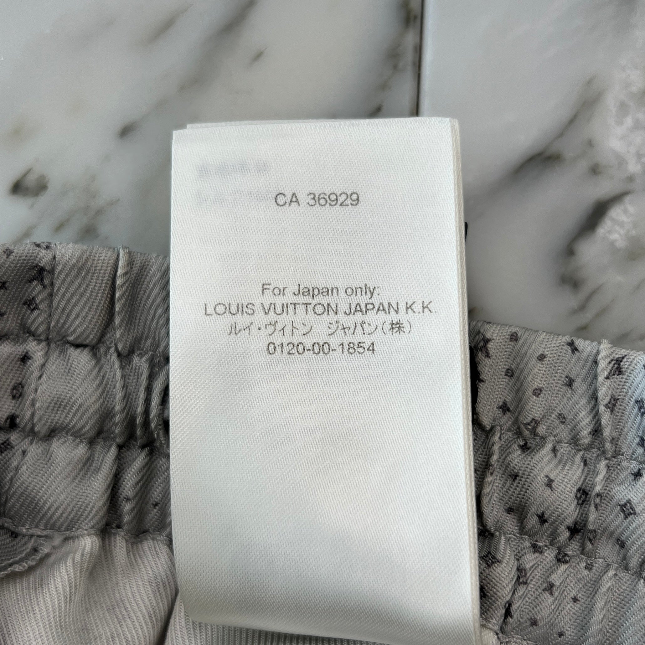 LOUIS VUITTON 2023AW Monogram Printed Silk Set Up 1ABY1V Size S・M ルイヴィトン モノグラムプリンテッド シルク セットアップ サイズS・M