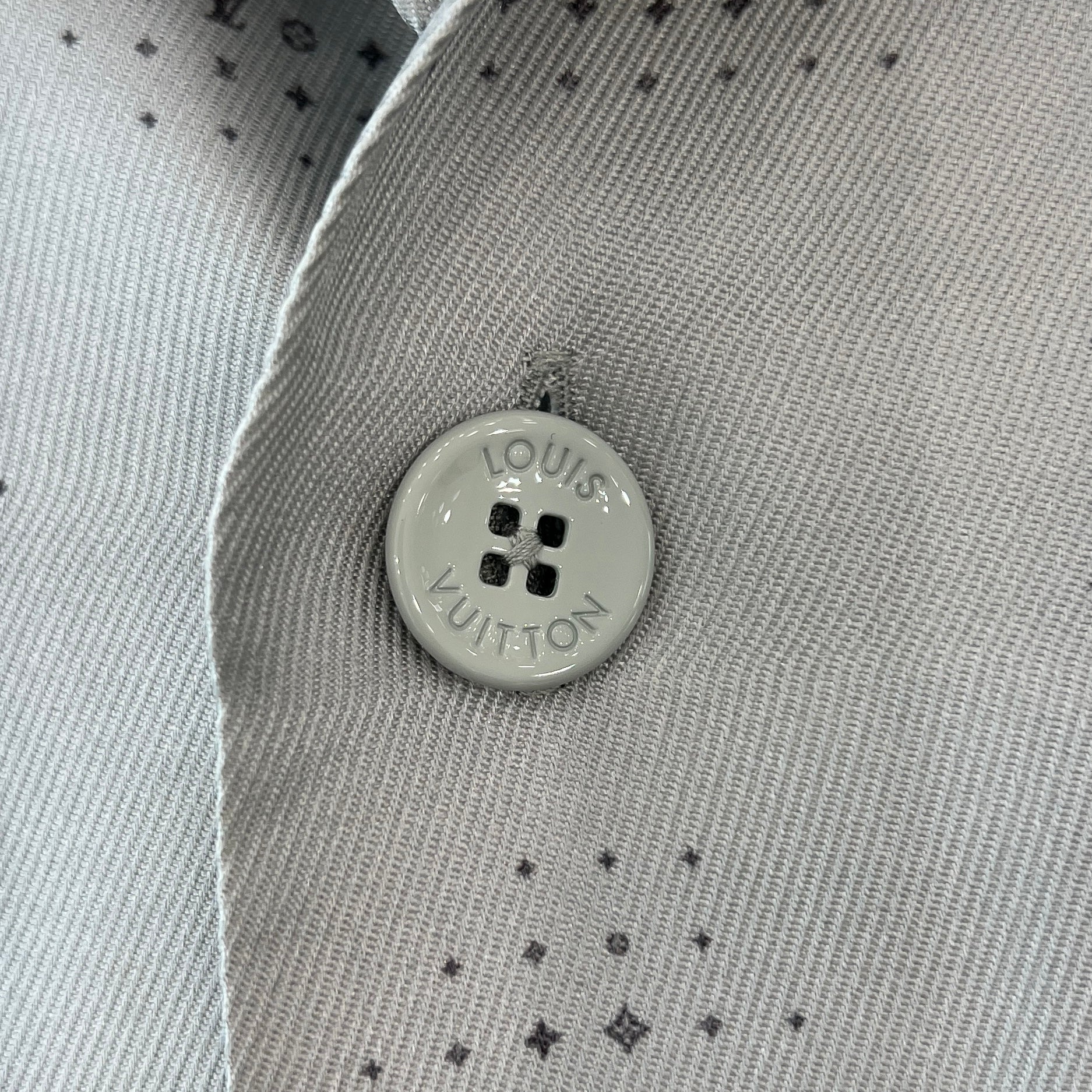 LOUIS VUITTON 2023AW Monogram Printed Silk Set Up 1ABY1V Size S・M ルイヴィトン モノグラムプリンテッド シルク セットアップ サイズS・M