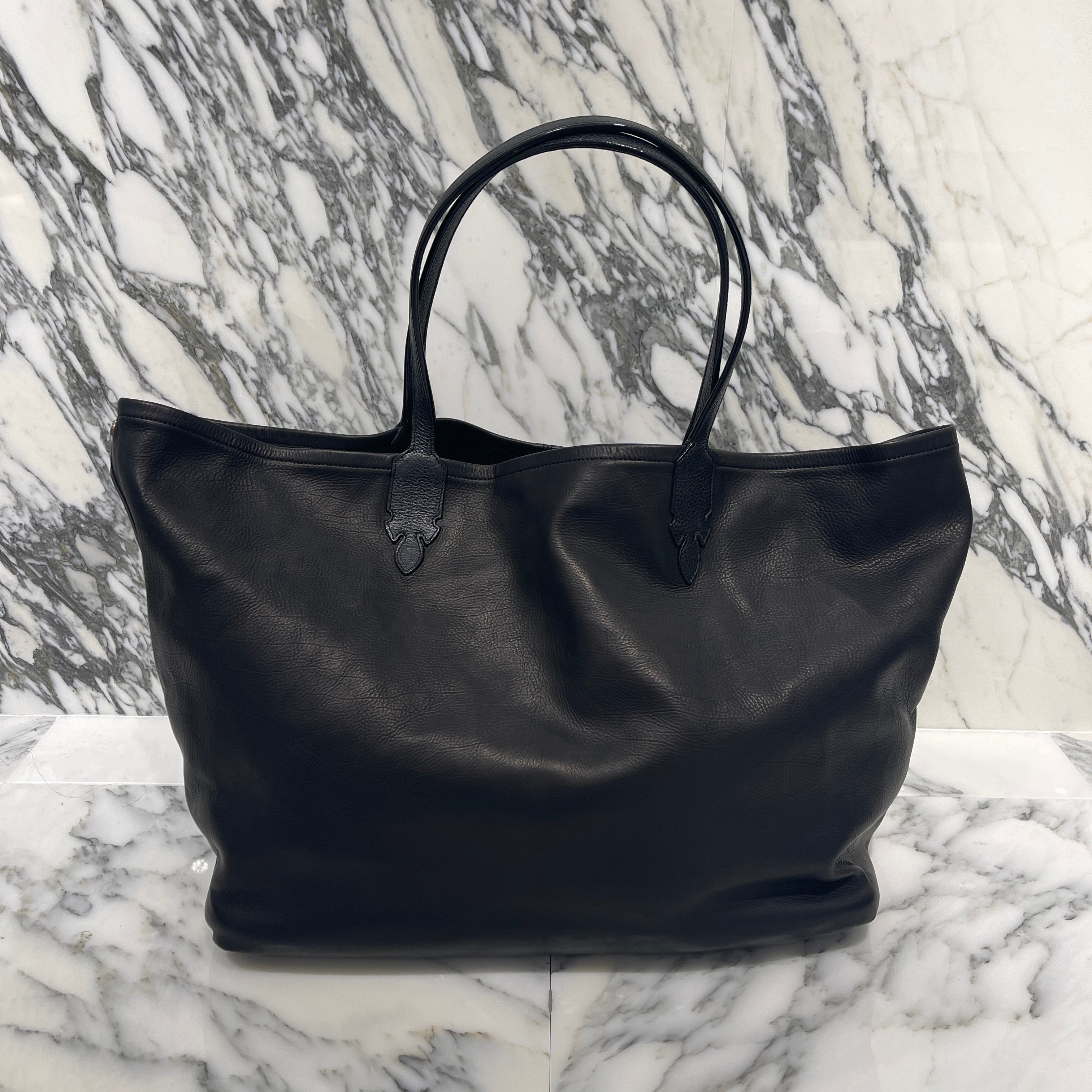 CHROME HEARTS LUCILLE Leather Tote Bag