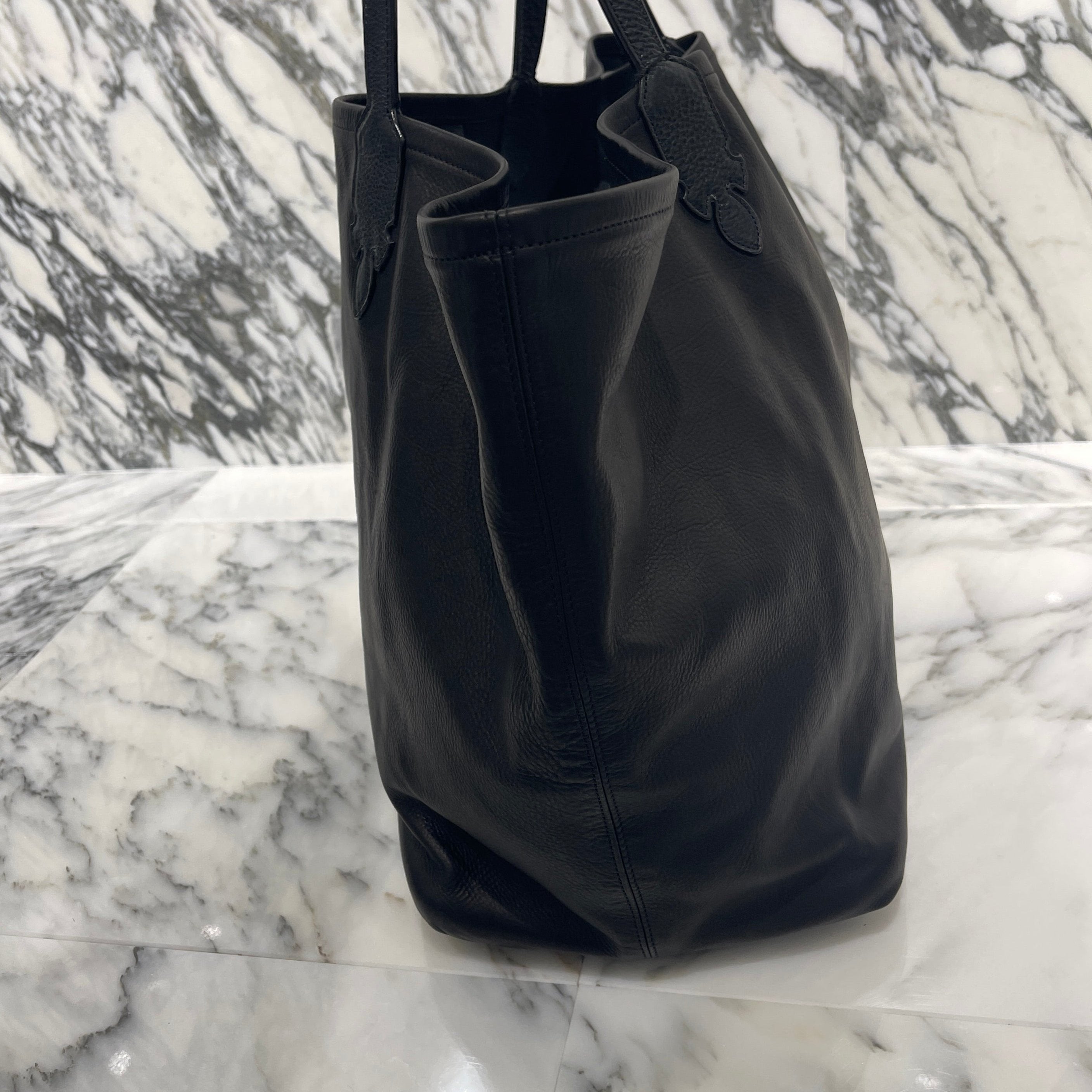 CHROME HEARTS LUCILLE Leather Tote Bag