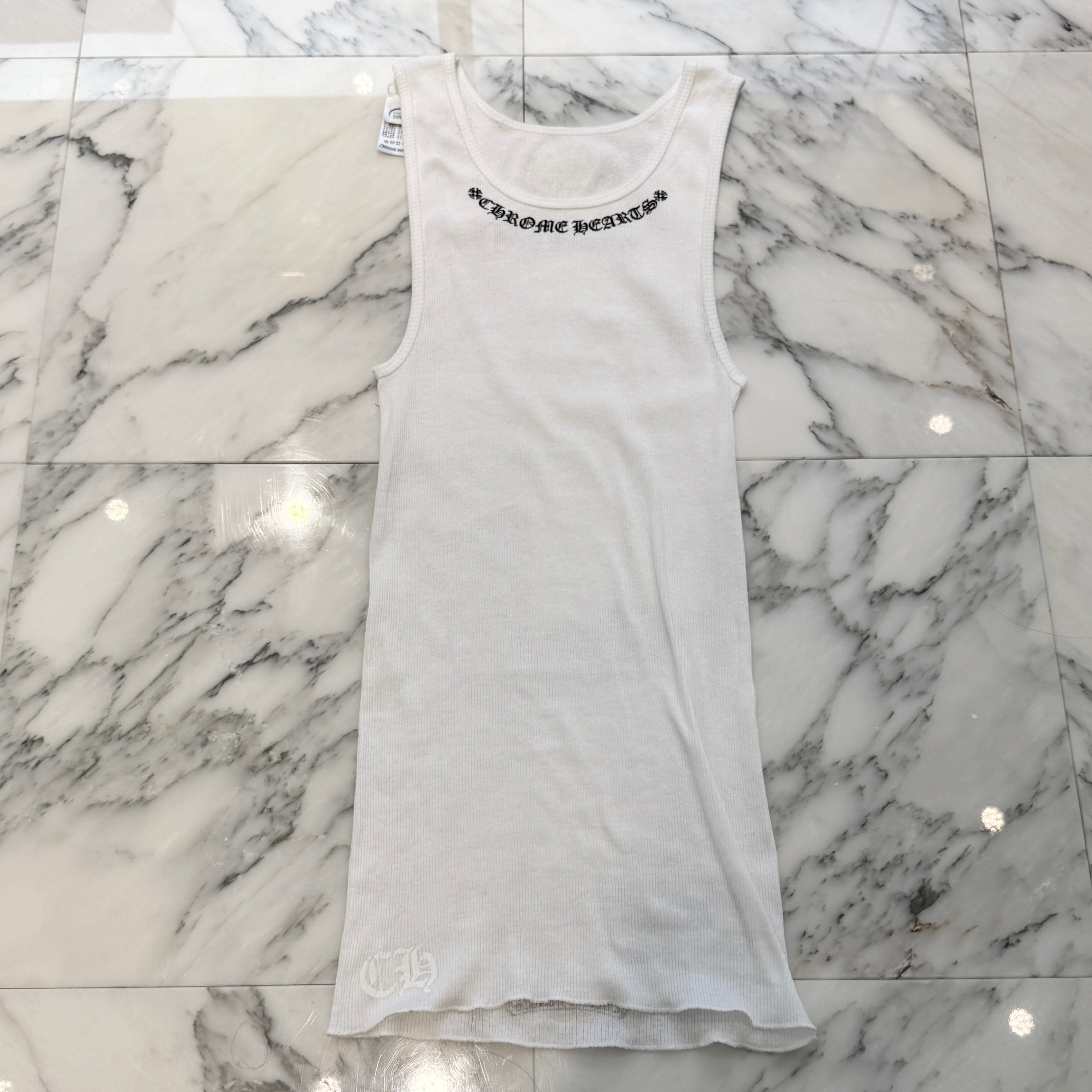 CHROME HEARTS Love You Rib Tank Top Size L クロムハ―ツ ラブユー リブ タンクトップ サイズL