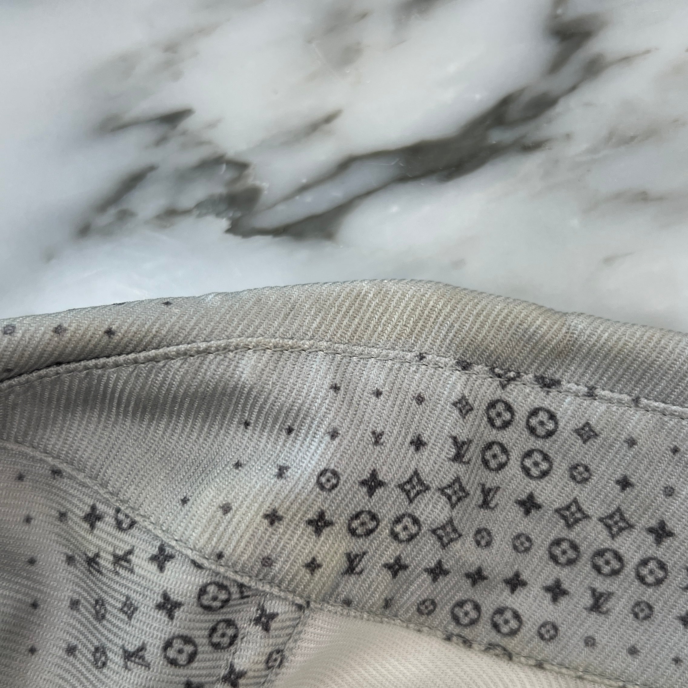 LOUIS VUITTON 2023AW Monogram Printed Silk Set Up 1ABY1V Size S・M ルイヴィトン モノグラムプリンテッド シルク セットアップ サイズS・M