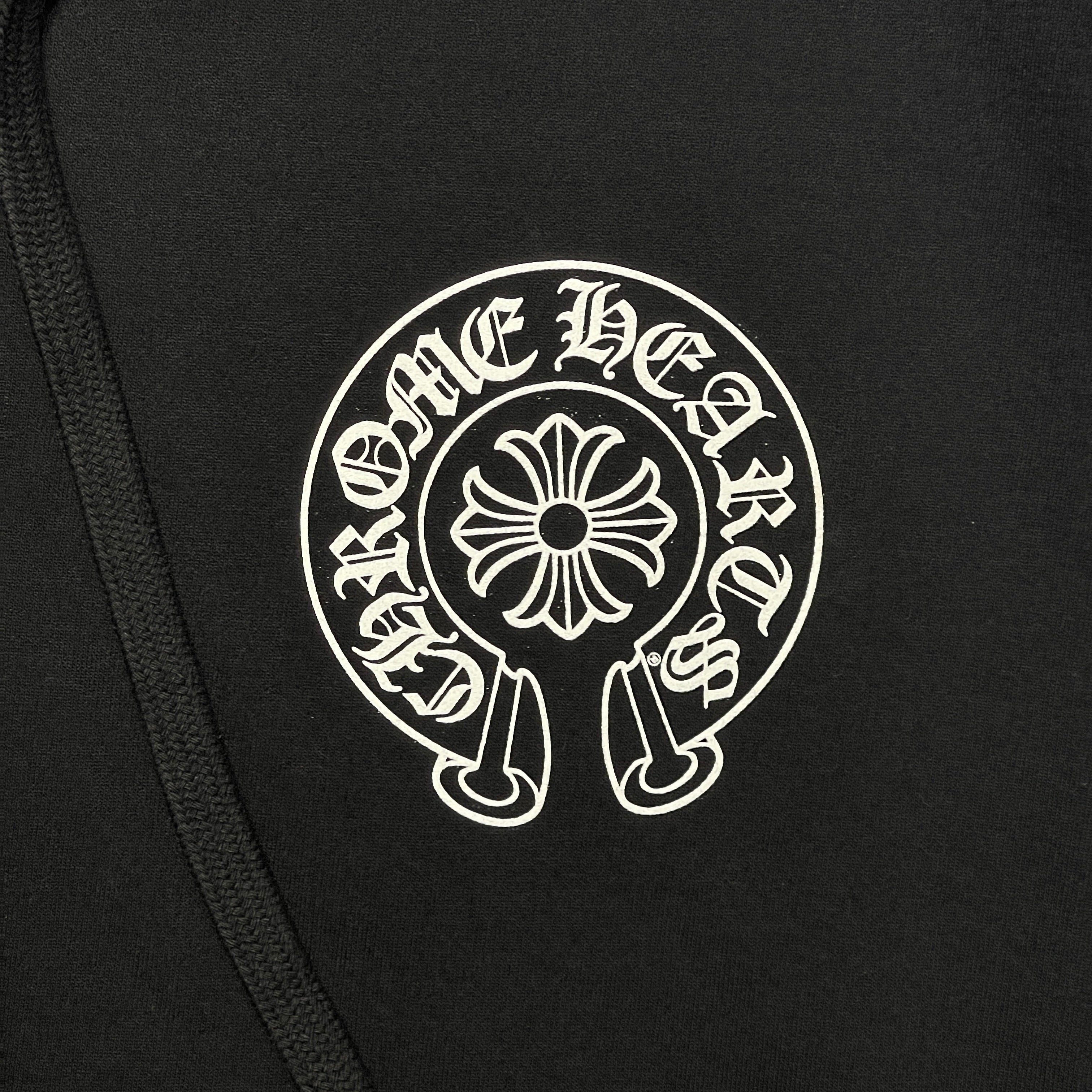 CHROME HEARTS Malibu Limited Horseshoe Zip Up Hoodie Size XL クロムハーツ マリブ限定 ホースシュー ジップアップフーディ サイズXL