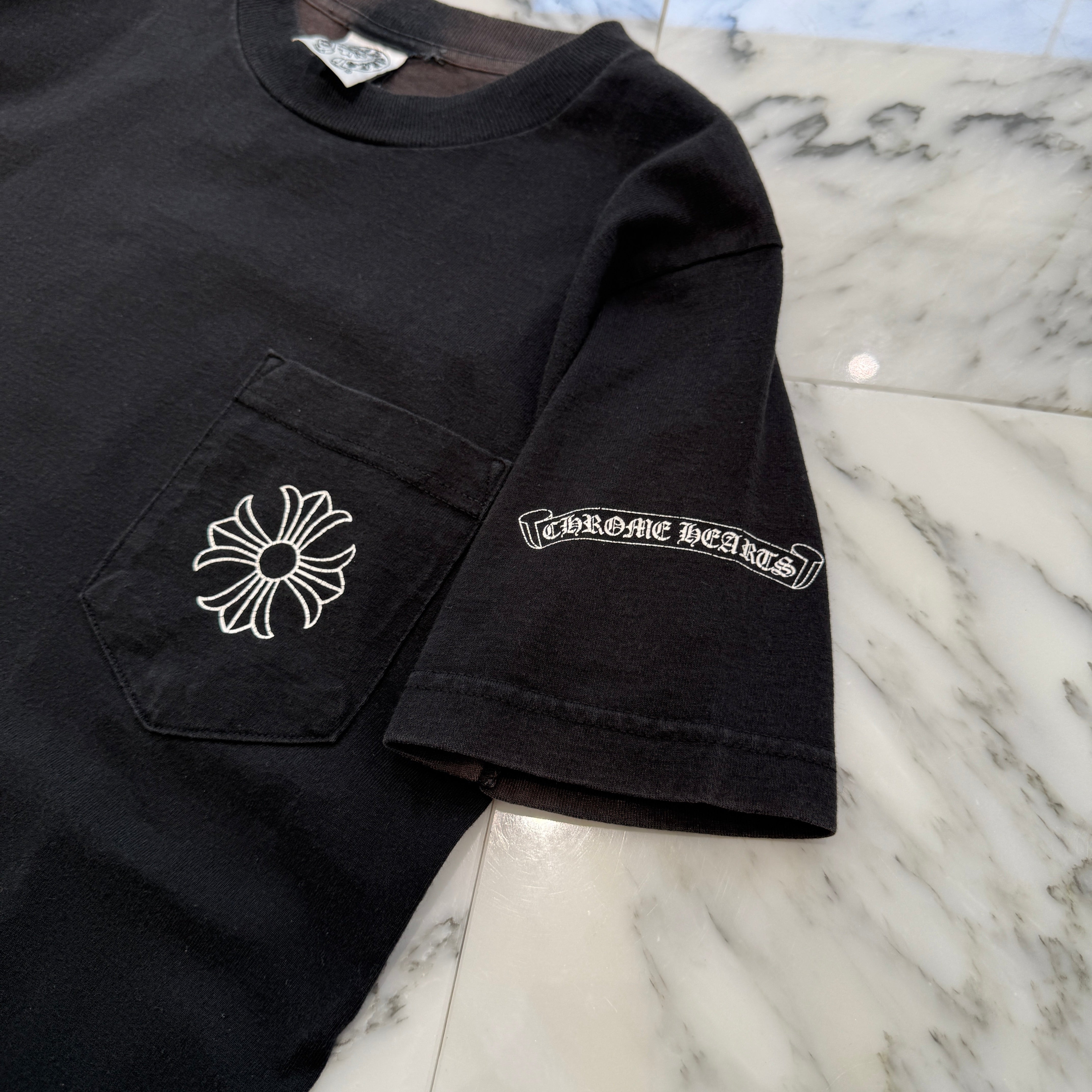 CHROME HEARTS Malibu Limited CH Plus Block Cross Tee Size S クロム