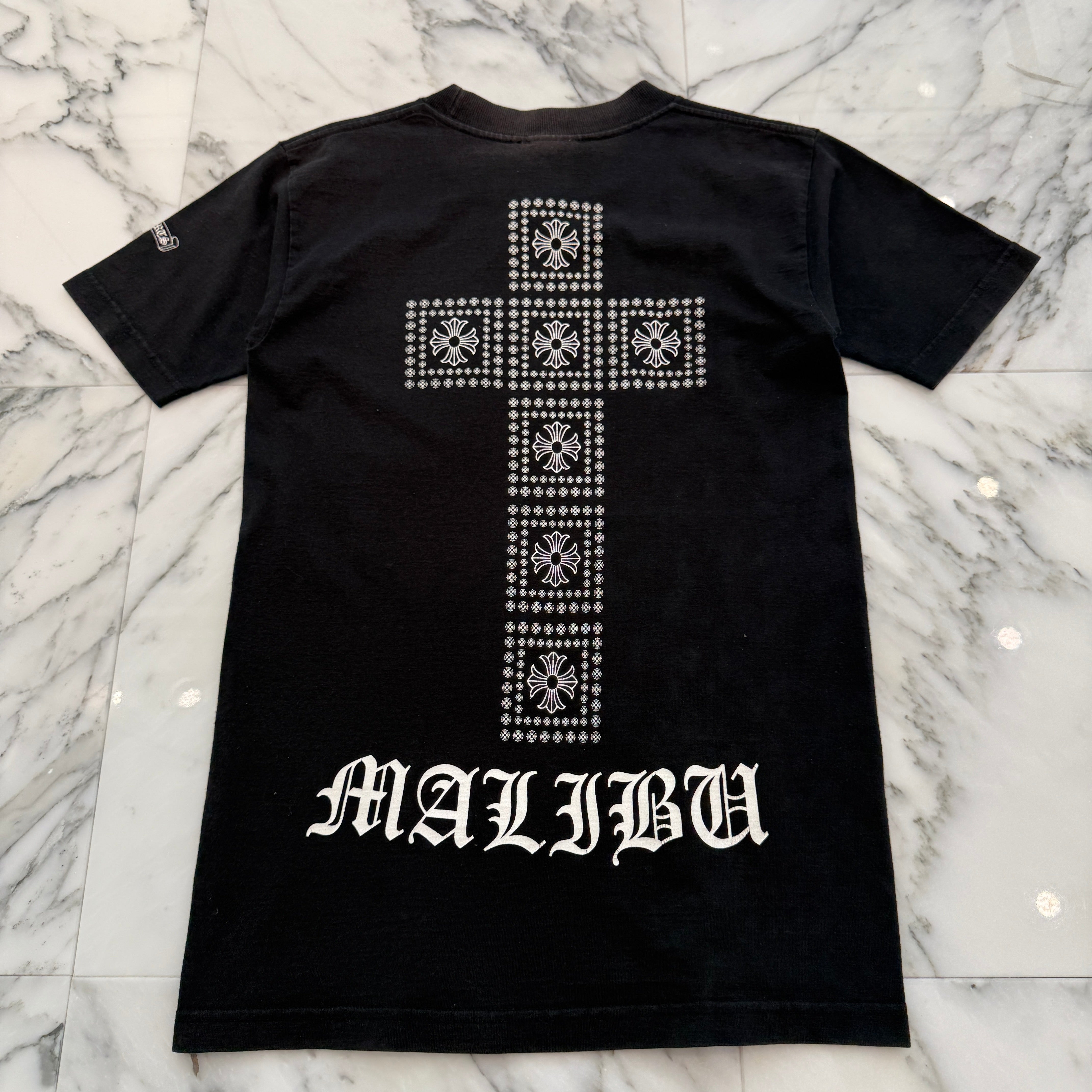 CHROME HEARTS Malibu Limited CH Plus Block Cross Tee Size S クロム