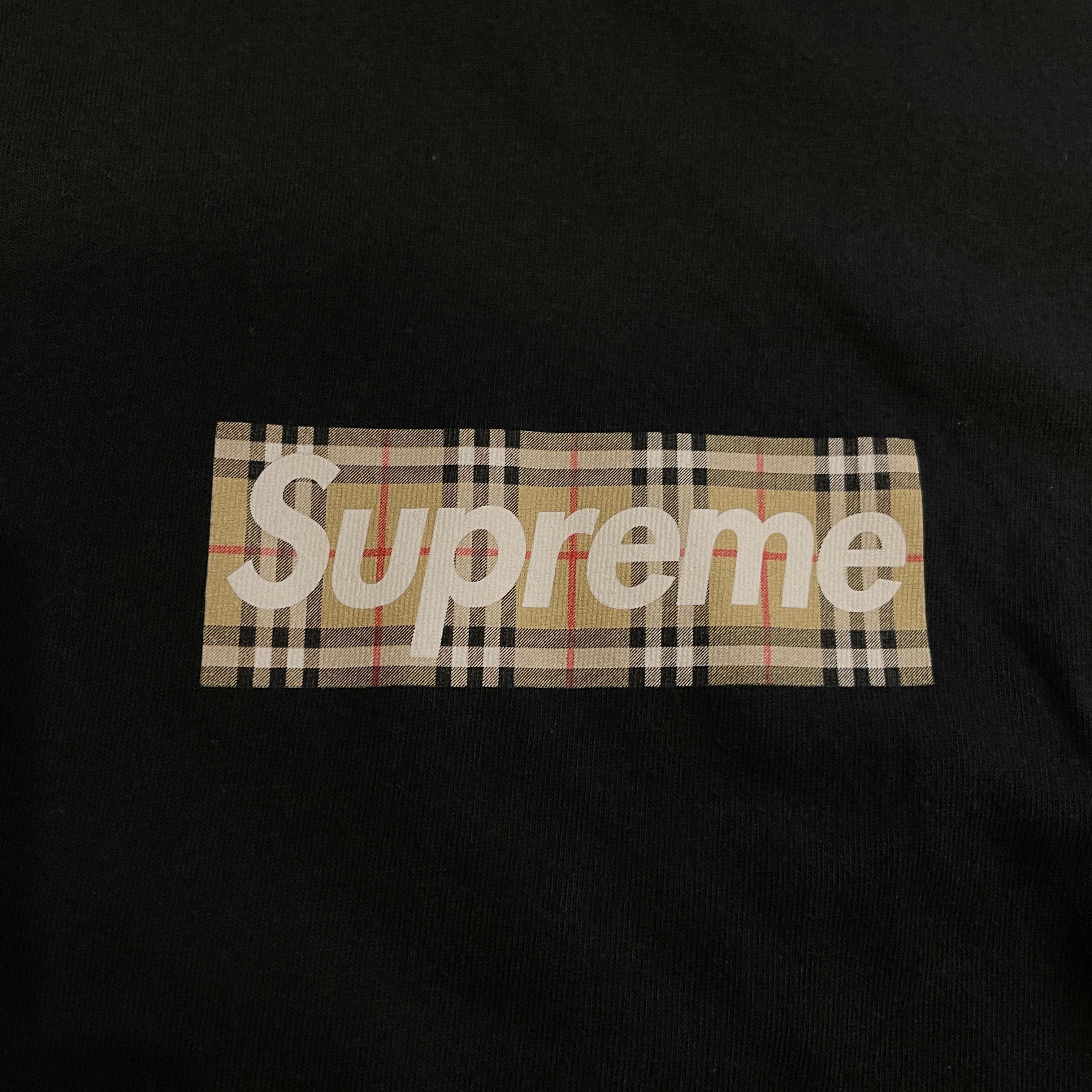 Supreme × BURBERRY 2022SS Box Logo Tee Size M シュプリーム × バーバリー ボックスロゴ Tシャツ サイズM
