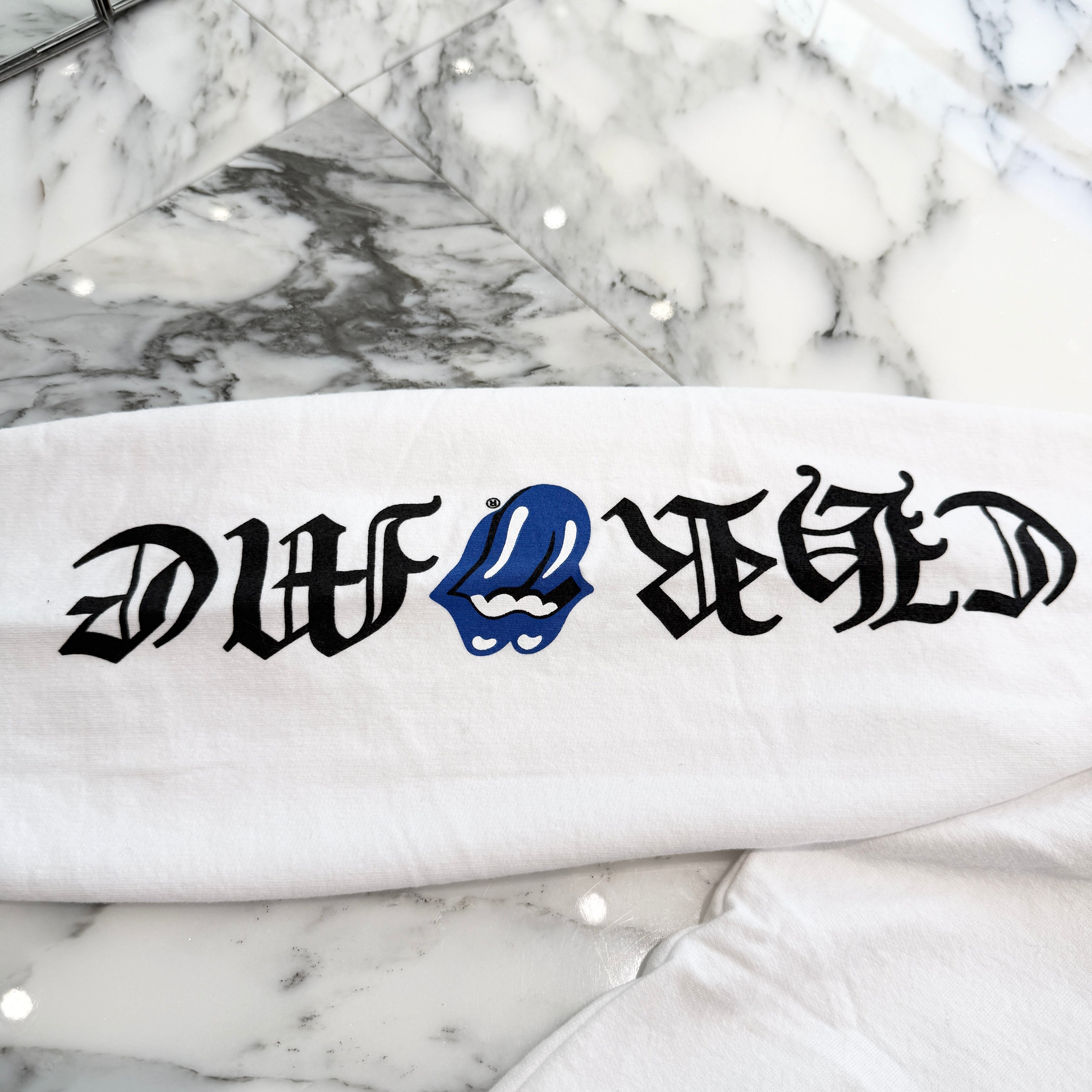 CHROME HEARTS × The Rolling Stones Lip & Tongue Print Pullover Hoodie Size L クロムハーツ × ローリングストーンズ リップ&タン プリント プルオーバーフーディ サイズL