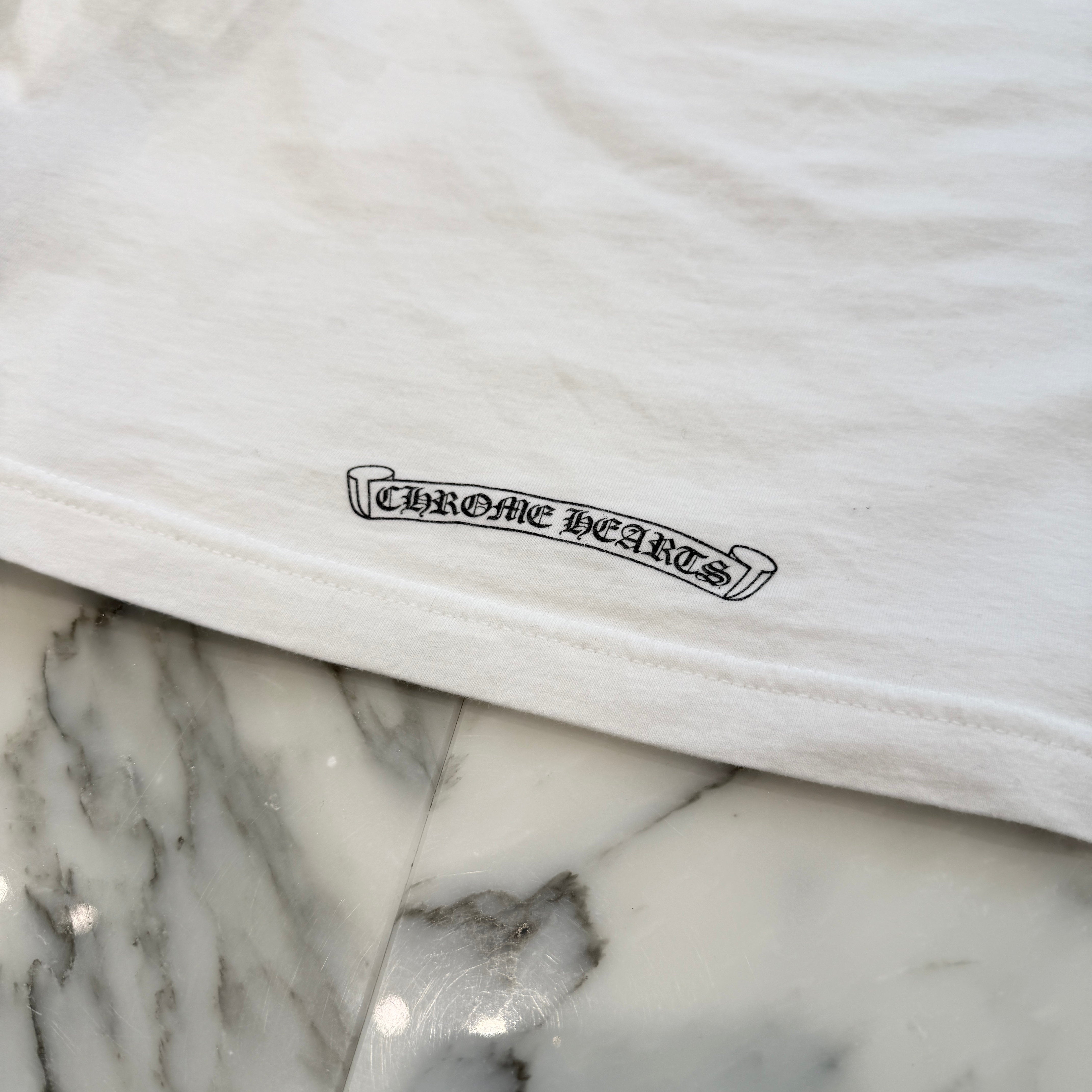 CHROME HEARTS Star CH Cross Print Tee size S クロムハーツ スター CHクロス Tシャツ サイズS