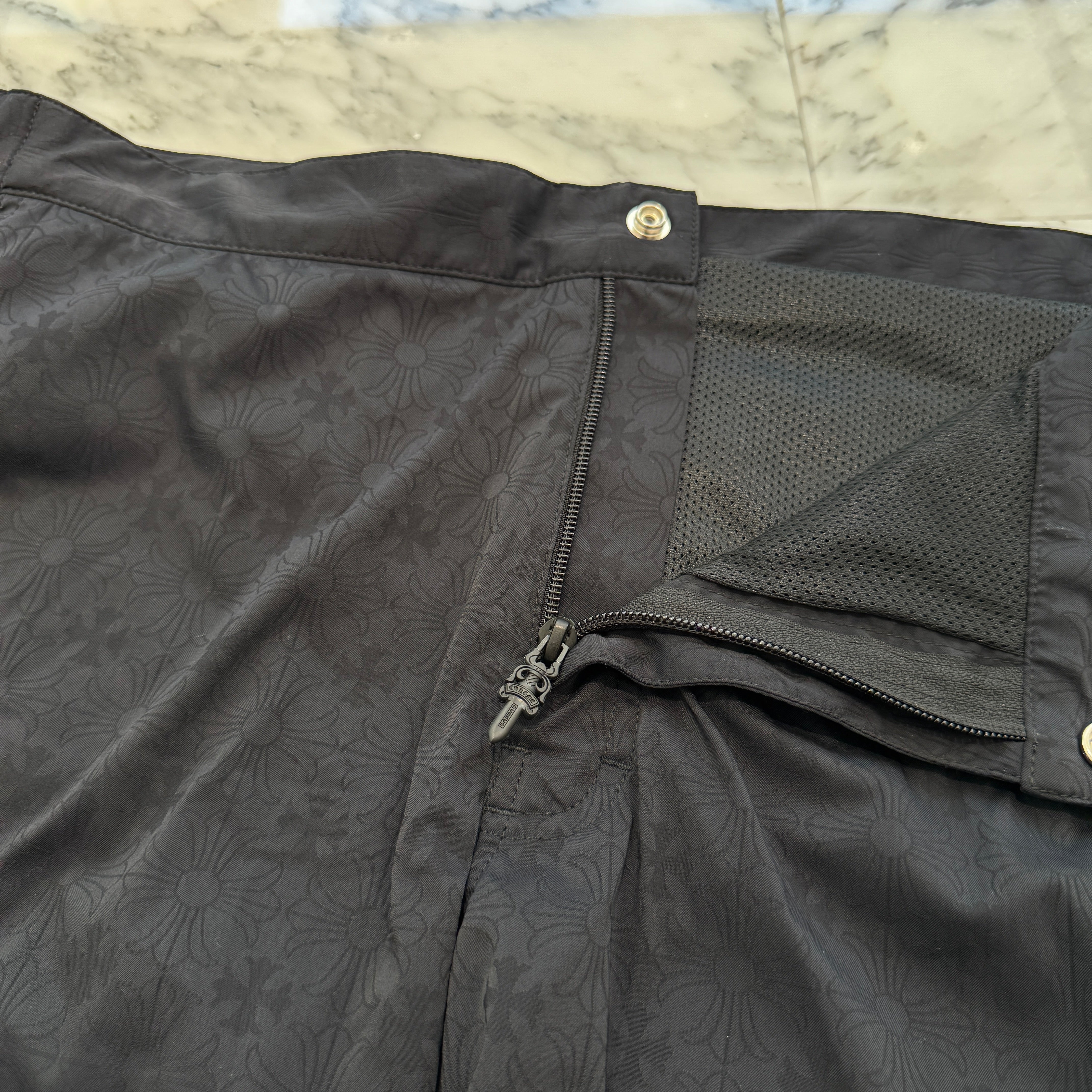 CHROME HEARTS Y NOT CH Plus Swim Shorts Size 31 クロムハーツ ワイノット CHプラス スイムショーツ サイズ31