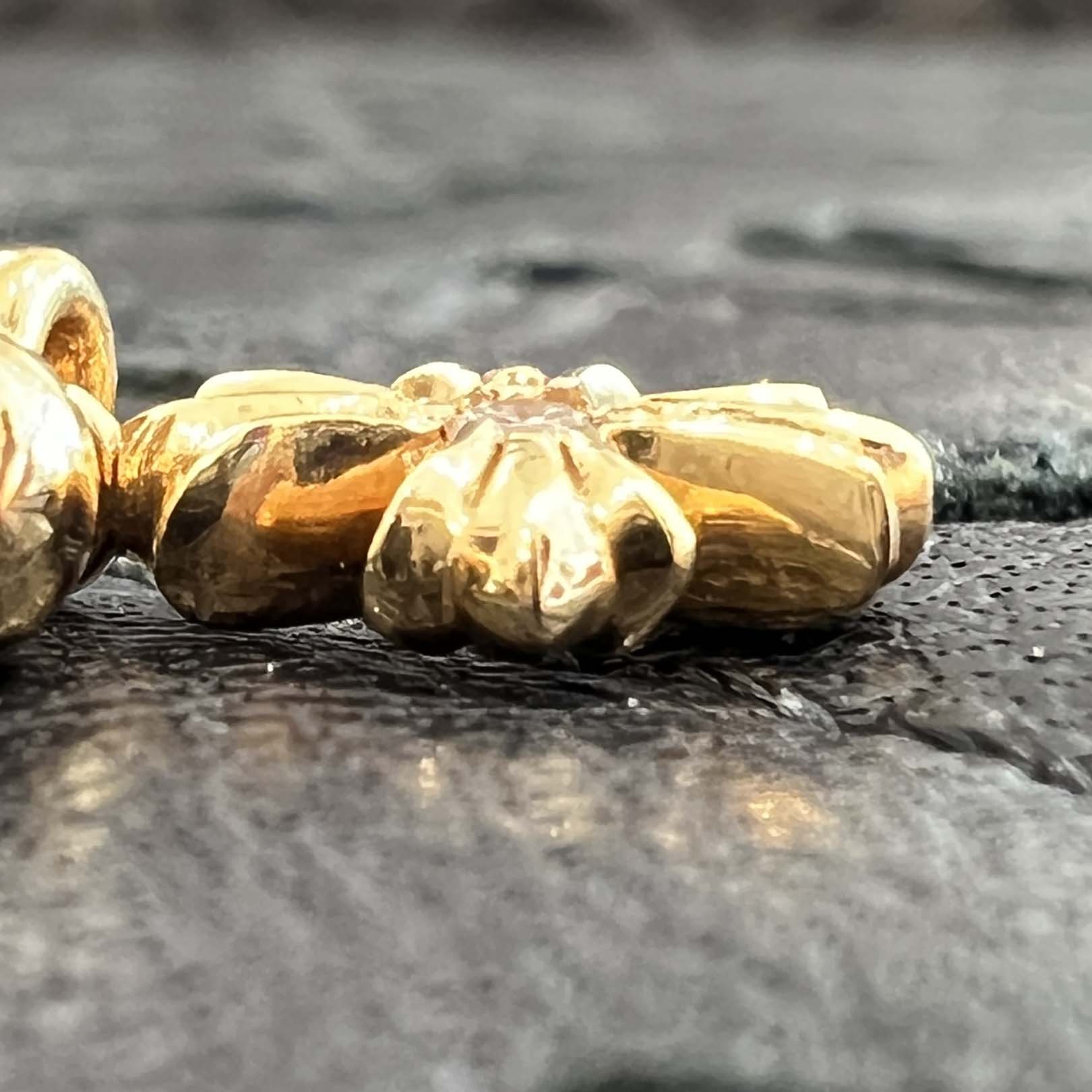 クロムハーツ chrome hearts 22k イヤリング CHROME HEARTS 22K TINY E CH PLUS Earring 1 Diamond クロムハーツ