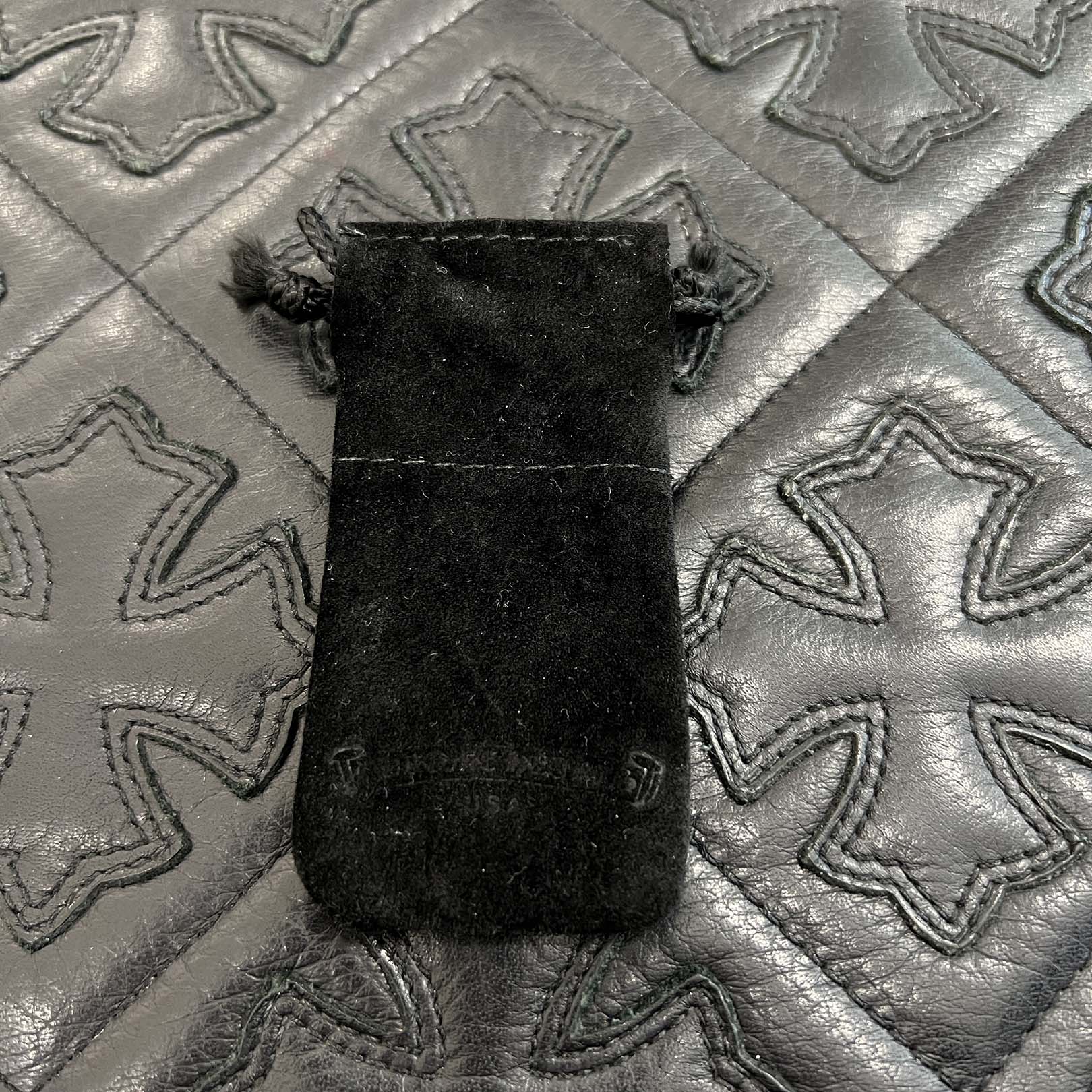 CHROME HEARTS 22K TINY E CH PLUS Earring 1 Diamond クロムハーツ 22K タイニーE CHプラス イヤリング ピアス 1ダイヤモンド