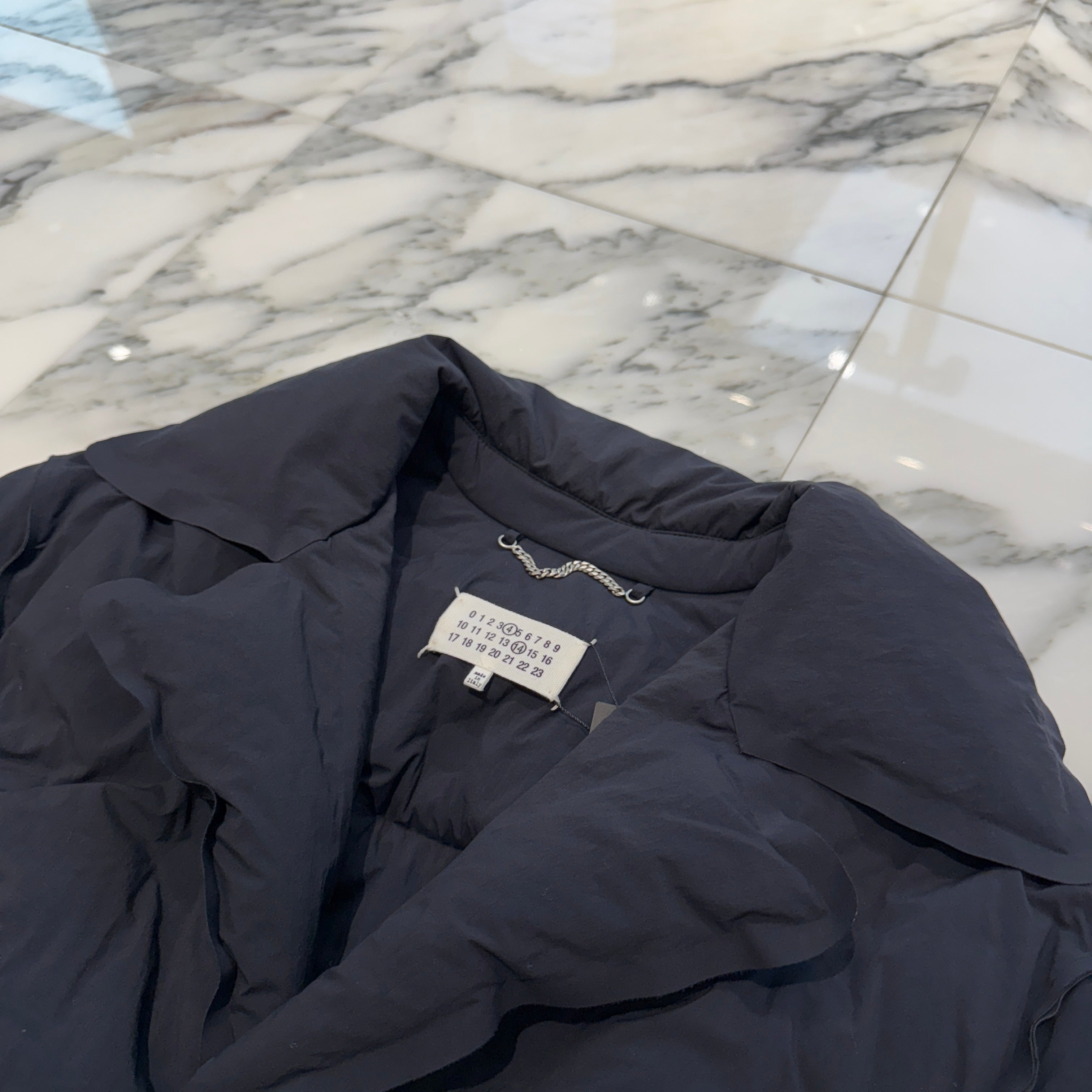 Maison Margiela 2023AW Embossed Detail Padded Coat SI1AM0003 S54870 Size 36 メゾンマルジェラ エンボスディテール パデットコート サイズ36