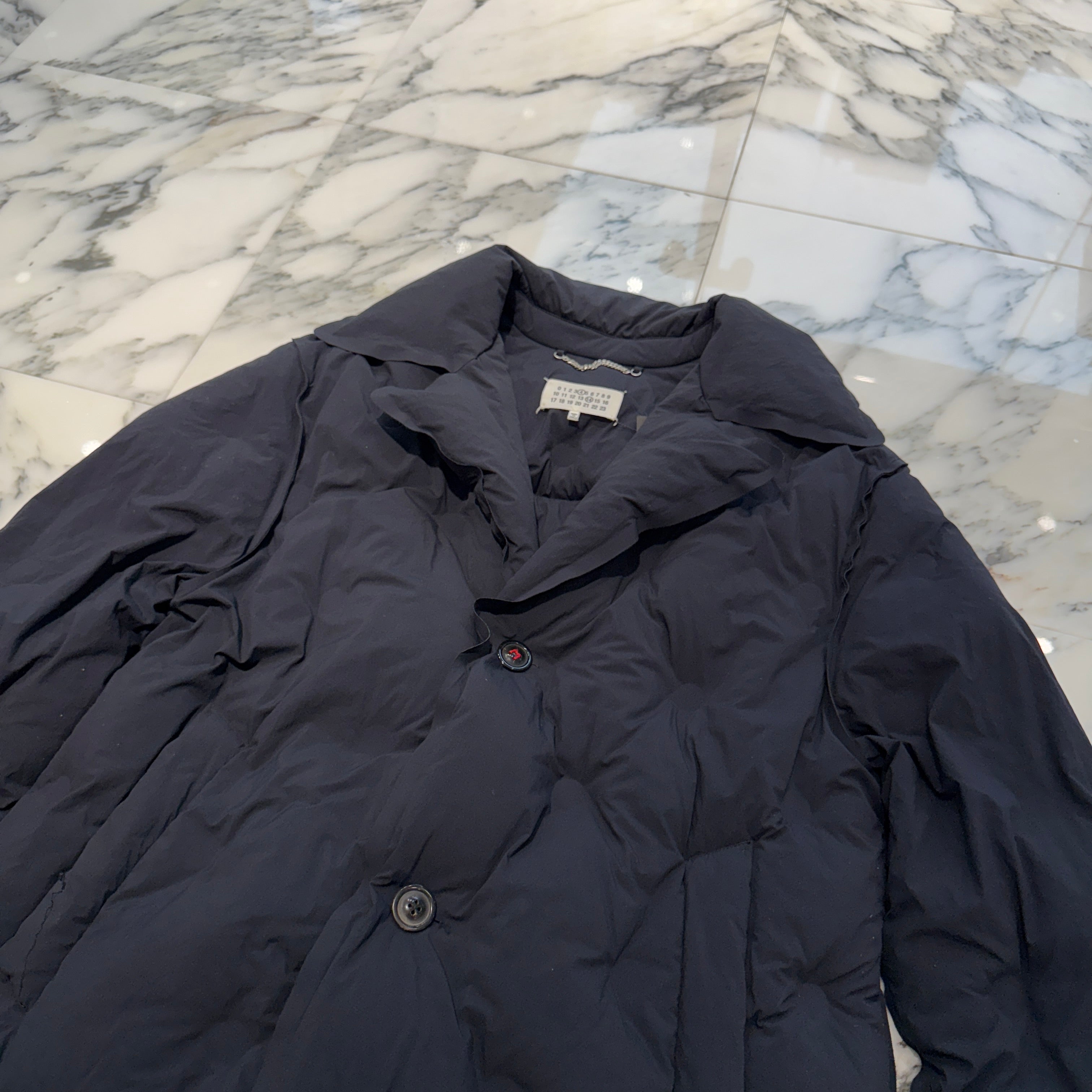 Maison Margiela 2023AW Embossed Detail Padded Coat SI1AM0003 S54870 Size 36 メゾンマルジェラ エンボスディテール パデットコート サイズ36