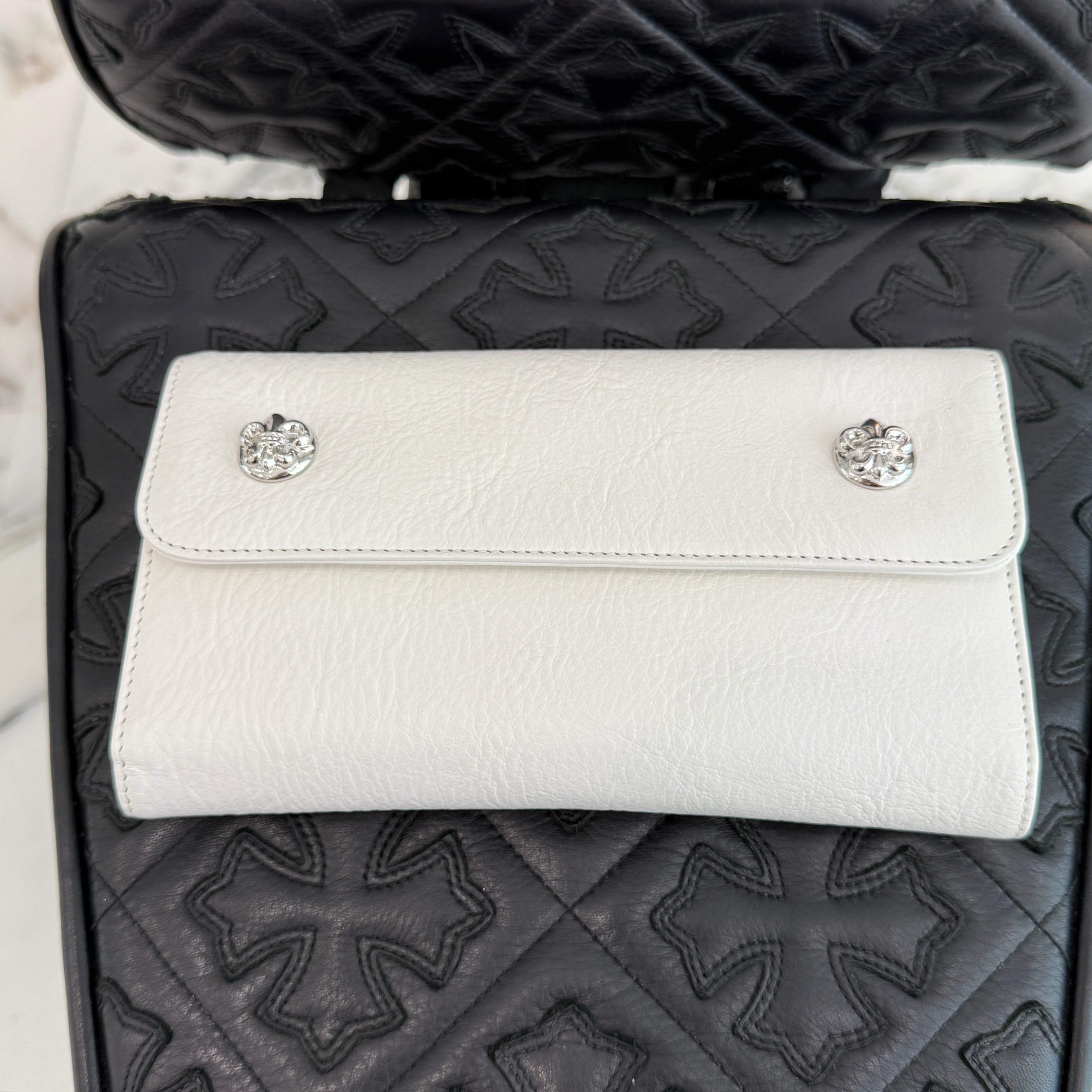 CHROME HEARTS Wave BS Fluer Ball Wallet クロムハーツ ウェーブ BSフレアボール ウォレット