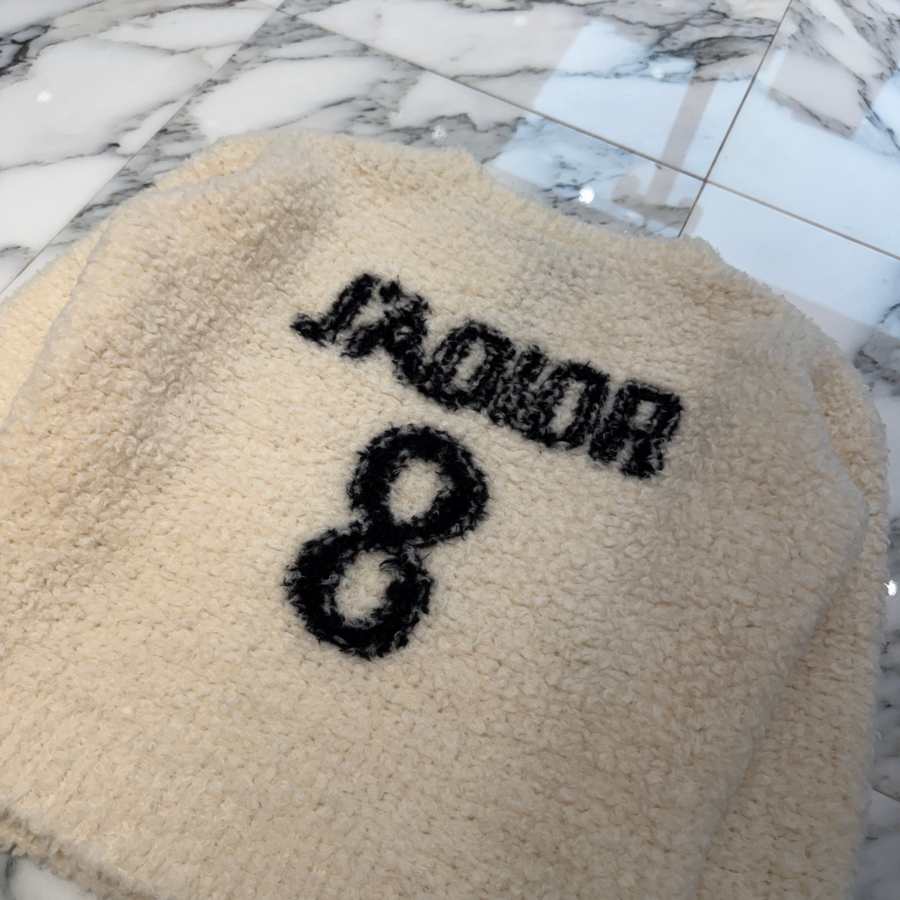 DIOR 2021AW J'ADIOR 8 Teddy Knit Sweater 154S55AM114 Size 2 ディオール ジャディオール8 テディニット セーター サイズ2