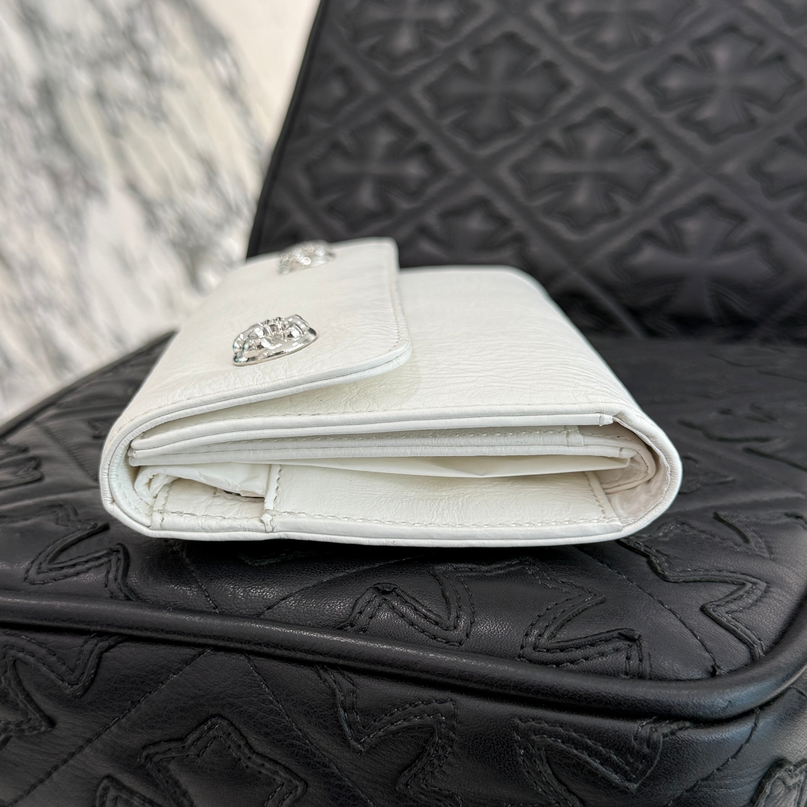 CHROME HEARTS Wave BS Fluer Ball Wallet クロムハーツ ウェーブ BSフレアボール ウォレット