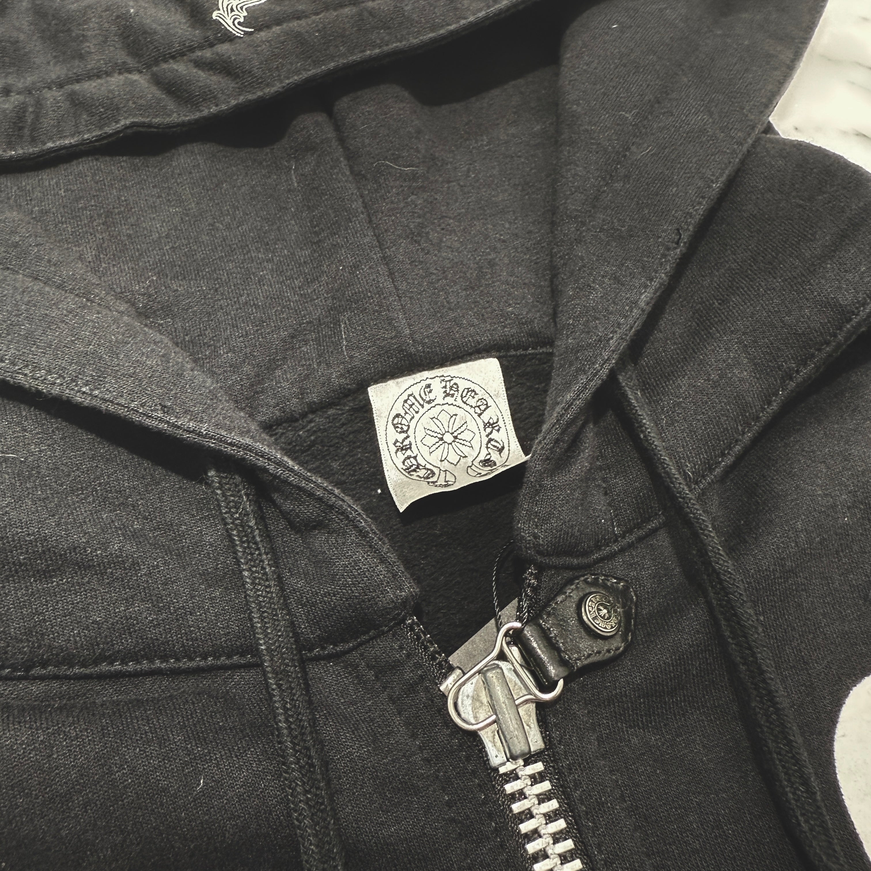 CHROME HEARTS × KYOSUKE HIMURO Arch Logo Zip Up Hoodie Size M クロムハーツ × 氷室 京介 アーチロゴ ジップアップフーディ サイズM