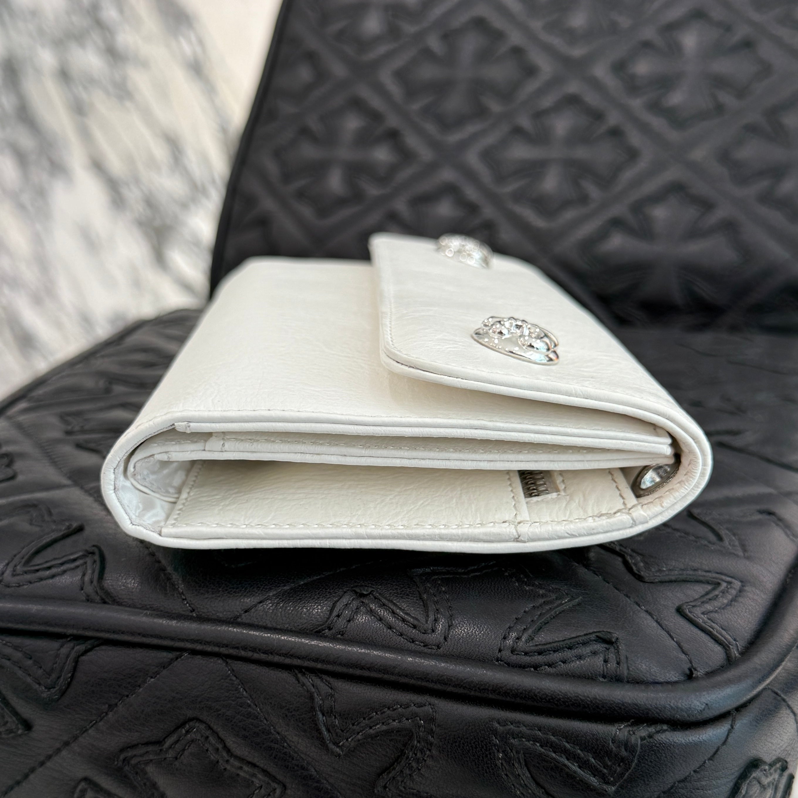 CHROME HEARTS Wave BS Fluer Ball Wallet クロムハーツ ウェーブ BS
