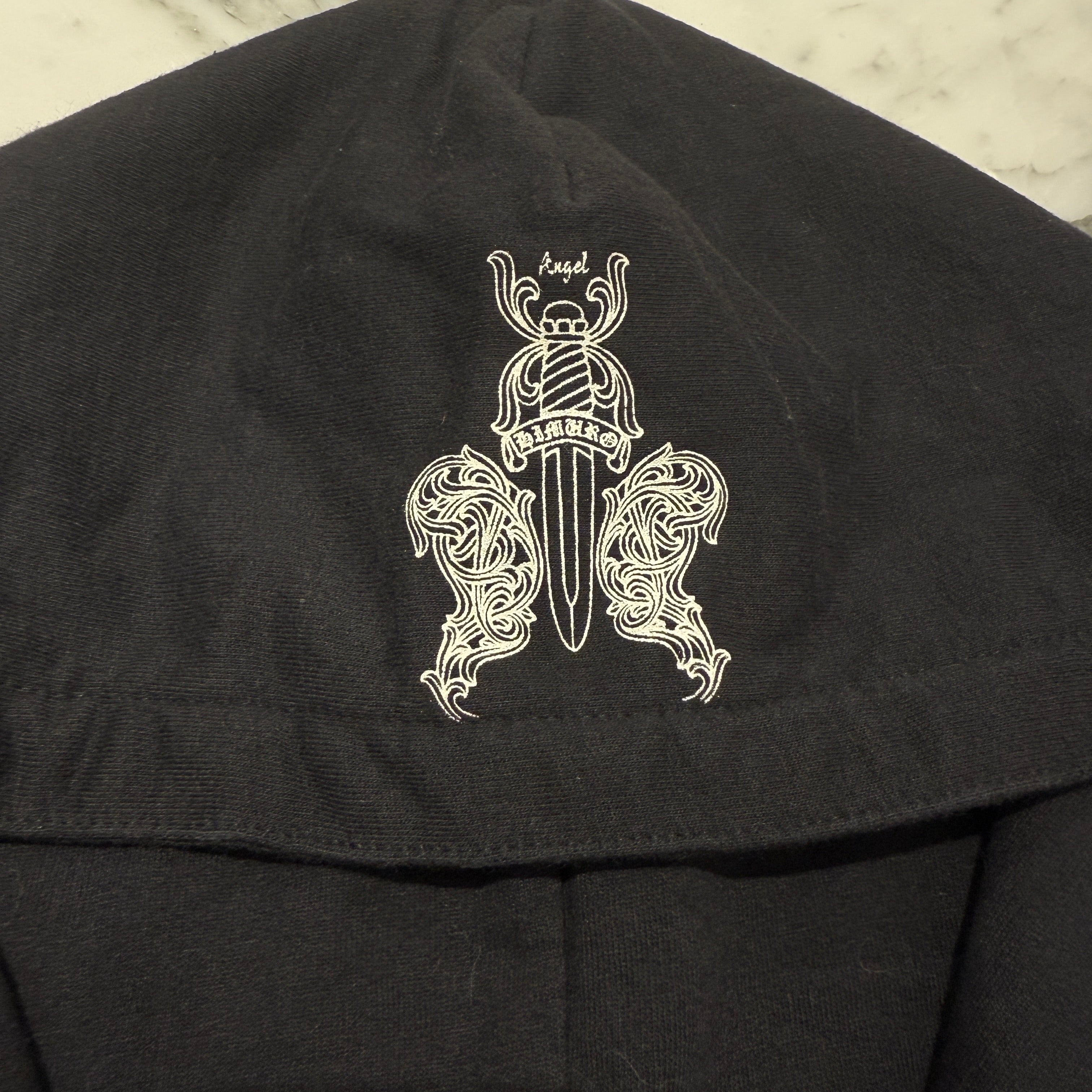 CHROME HEARTS × KYOSUKE HIMURO Arch Logo Zip Up Hoodie Size M クロムハーツ × 氷室 京介 アーチロゴ ジップアップフーディ サイズM