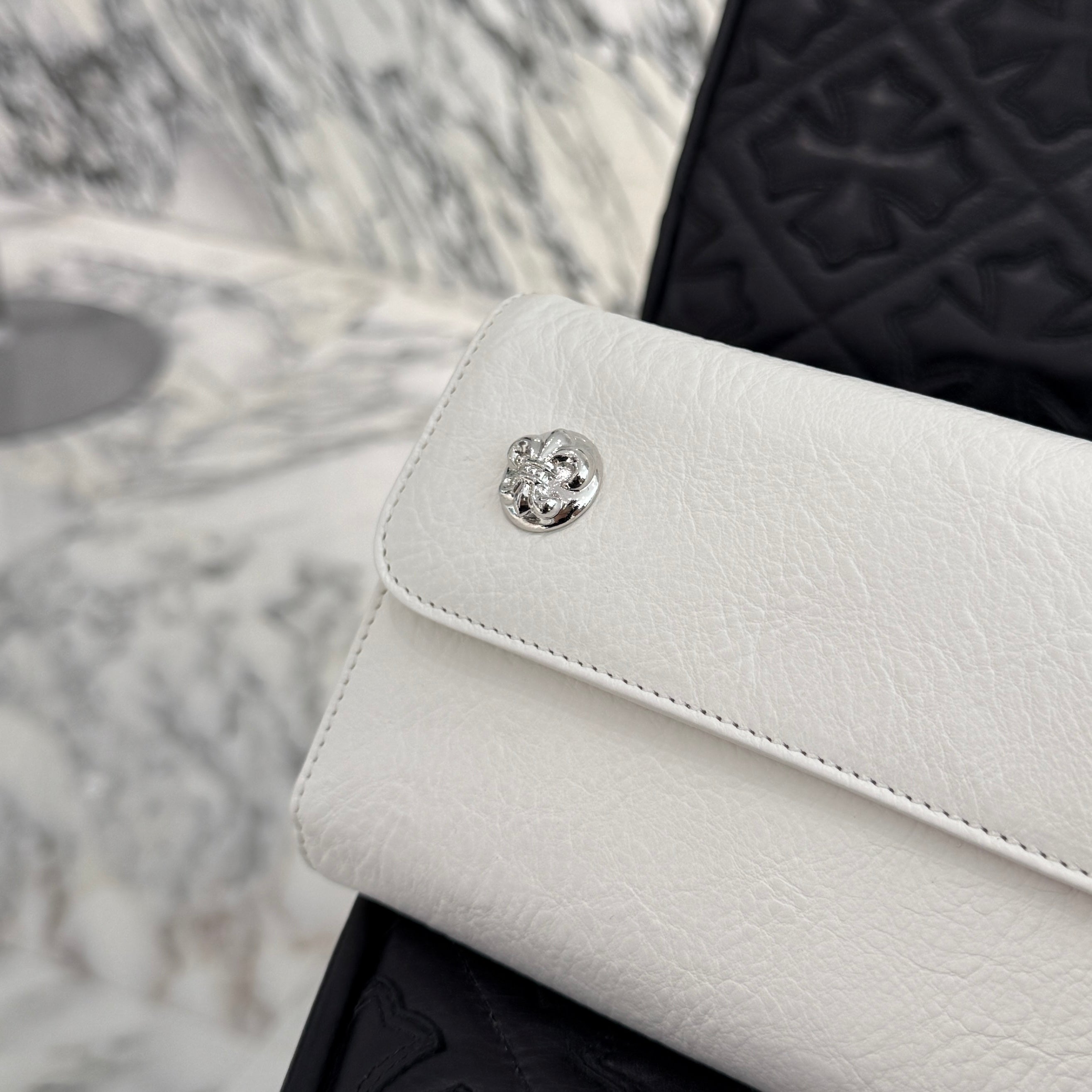 CHROME HEARTS Wave BS Fluer Ball Wallet クロムハーツ ウェーブ BSフレアボール ウォレット