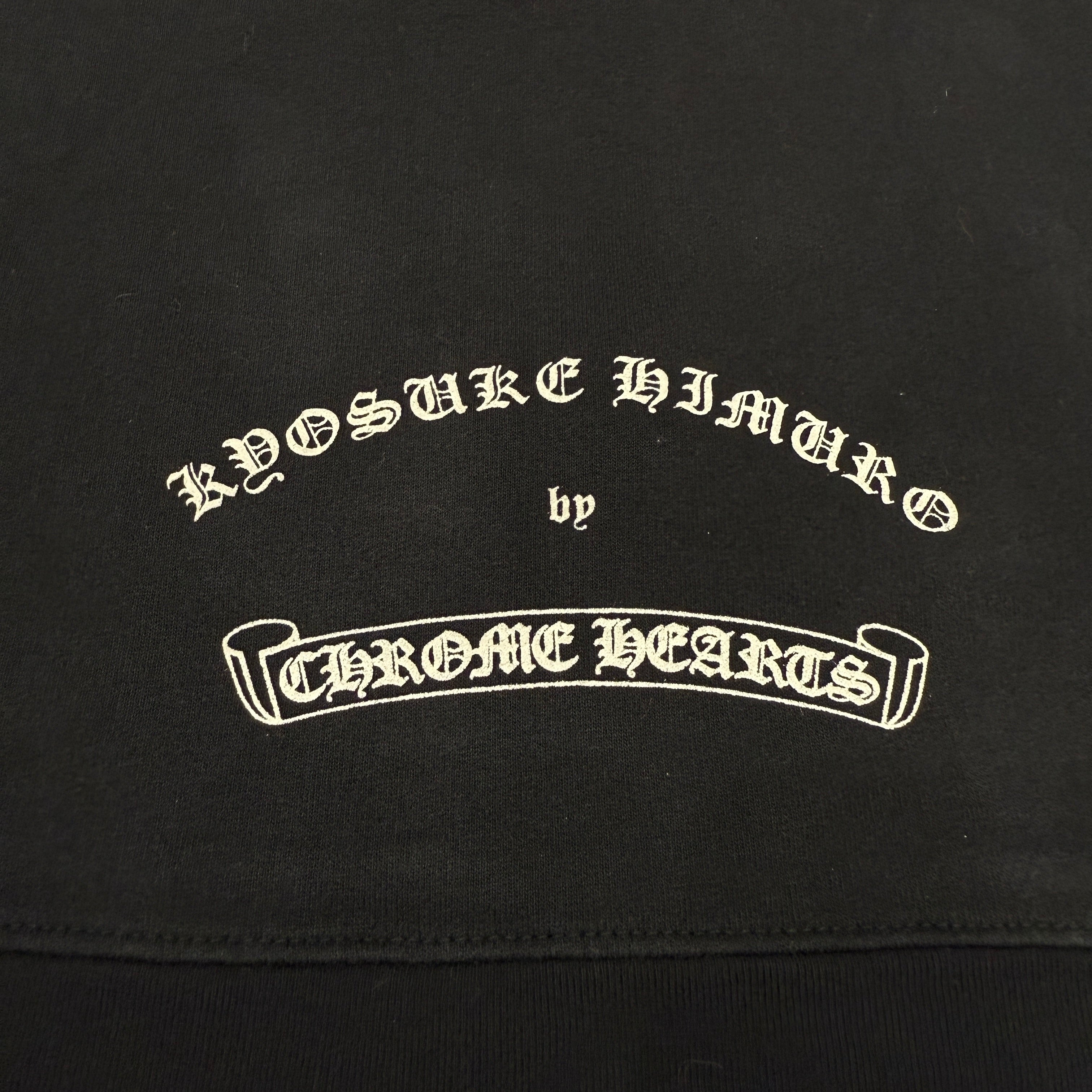 CHROME HEARTS × KYOSUKE HIMURO Arch Logo Zip Up Hoodie Size M クロムハーツ × 氷室 京介 アーチロゴ ジップアップフーディ サイズM