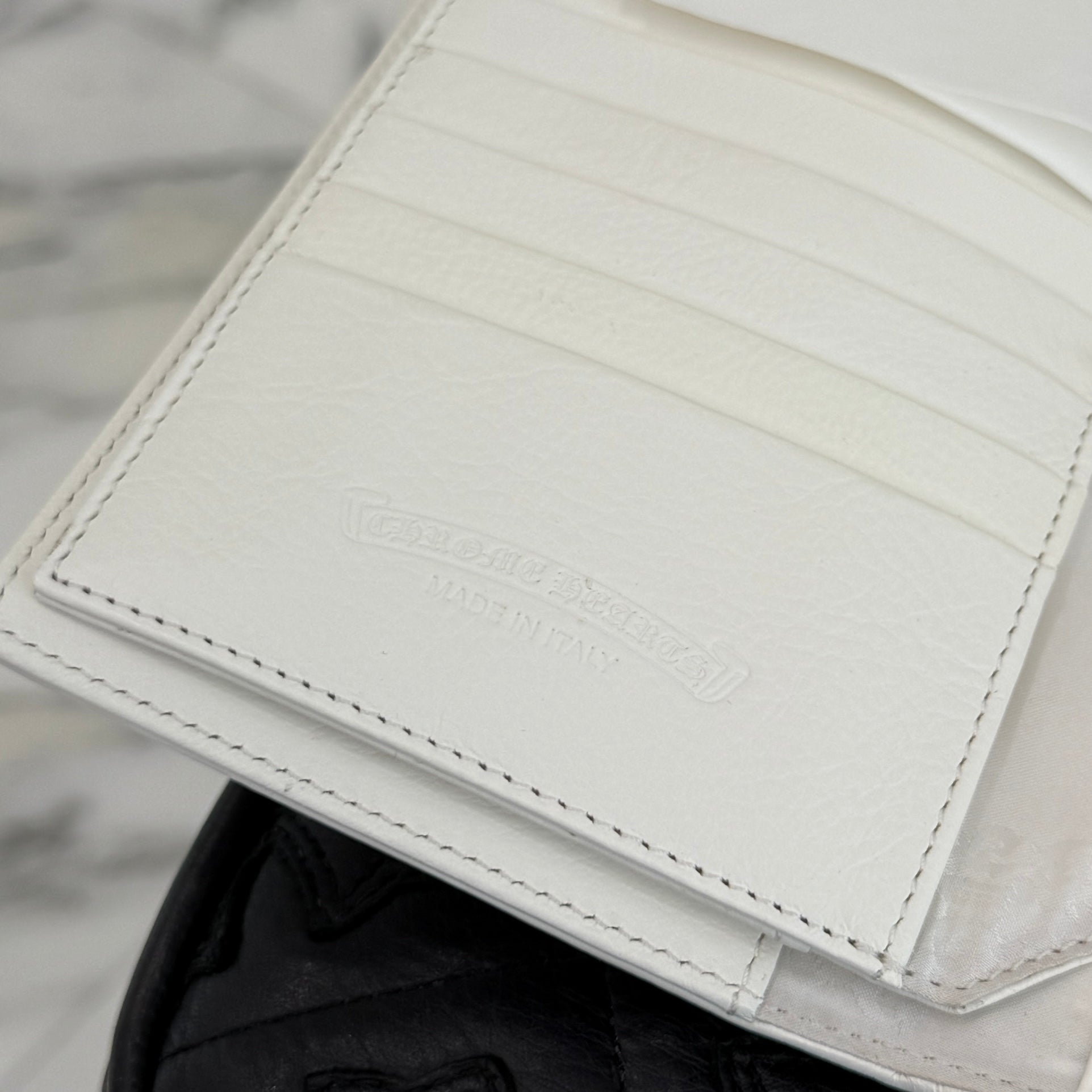 CHROME HEARTS Wave BS Fluer Ball Wallet クロムハーツ ウェーブ BSフレアボール ウォレット