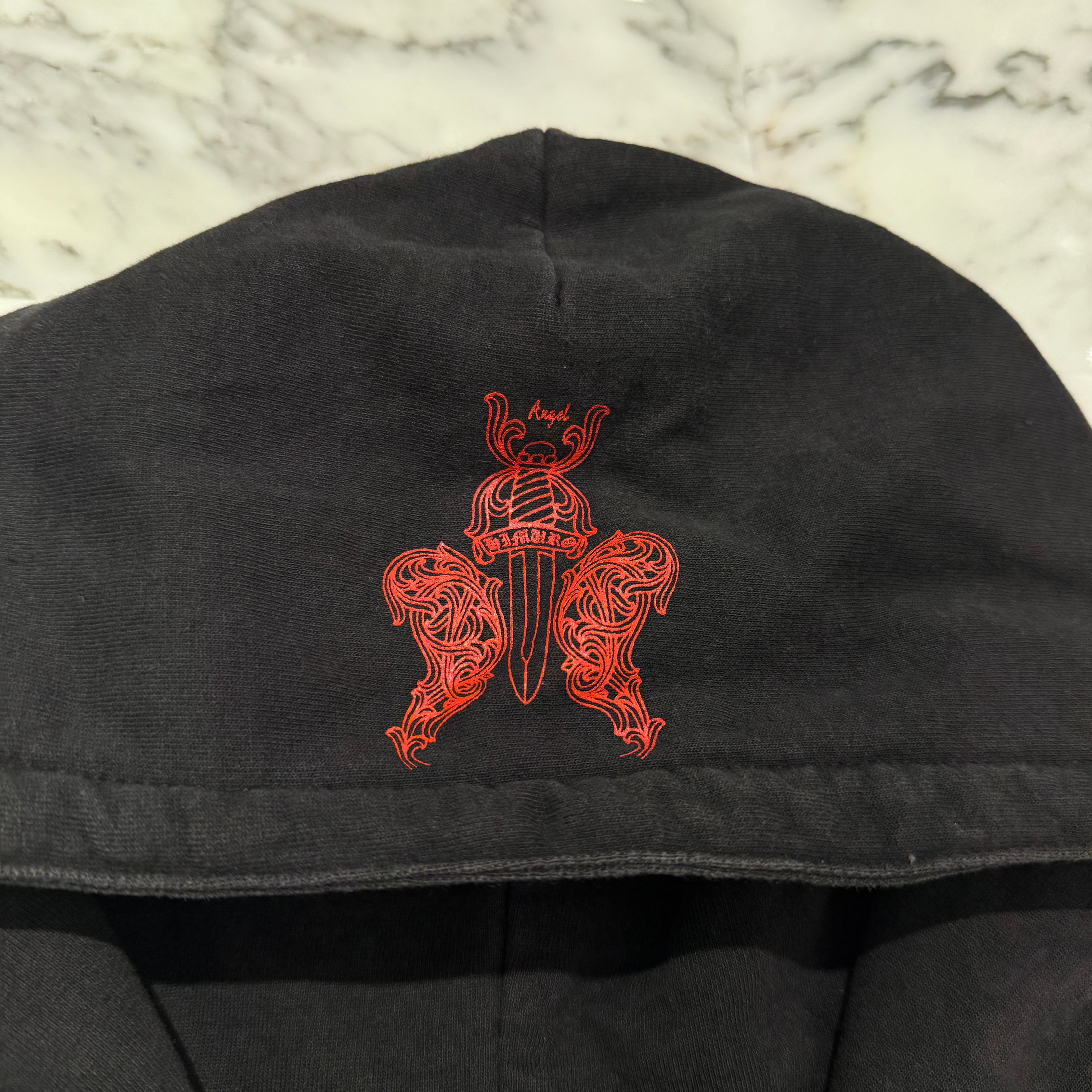 CHROME HEARTS × KYOSUKE HIMURO Arch Logo Zip Up Hoodie Size M クロムハーツ × 氷室 京介 アーチロゴ ジップアップフーディ サイズM