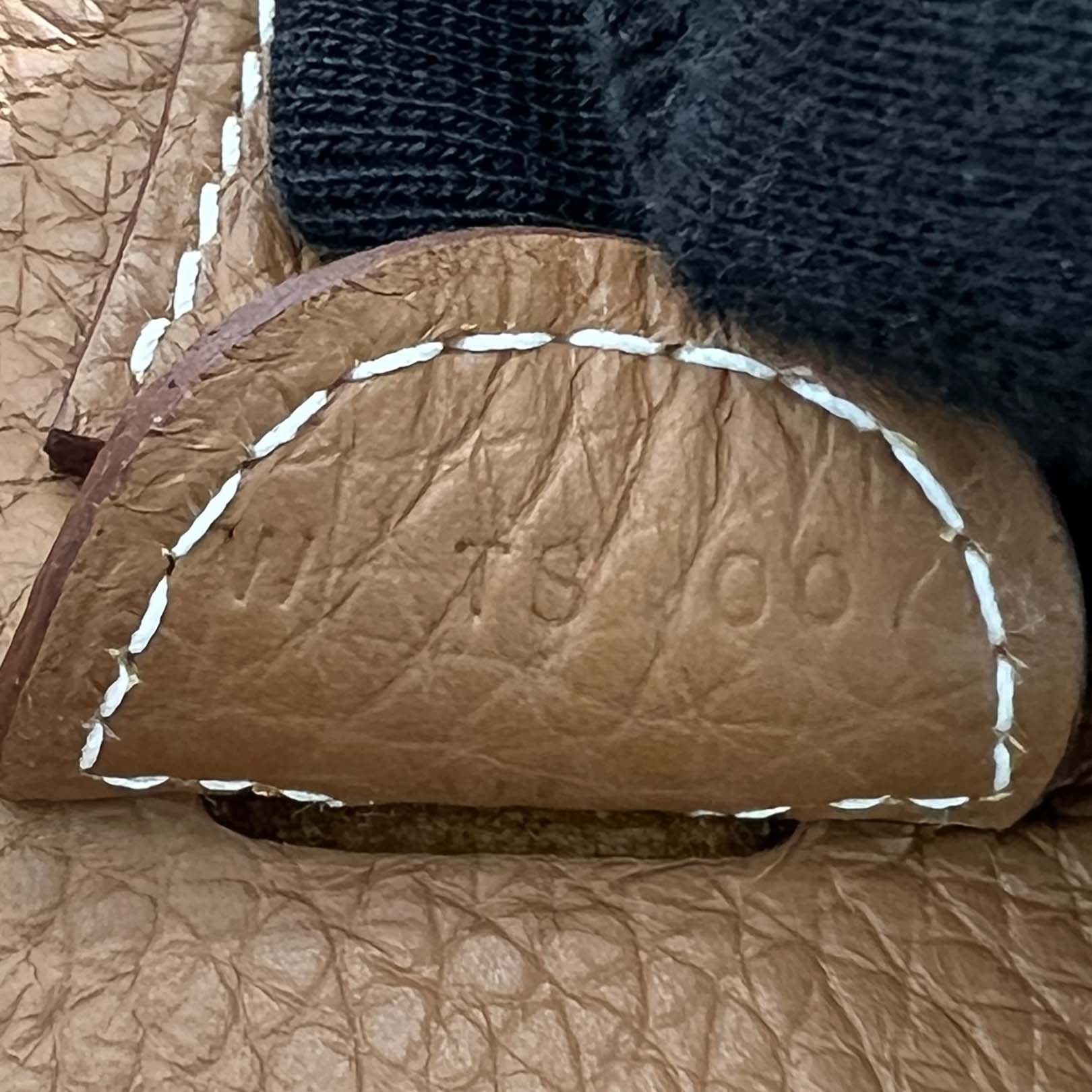 HERMES Evelyne Poche Ⅲ PM 29 "Gold" W刻印 エルメス エブリン ポッシュ Ⅲ PM 29 "ゴールド" レザーショルダーバッグ