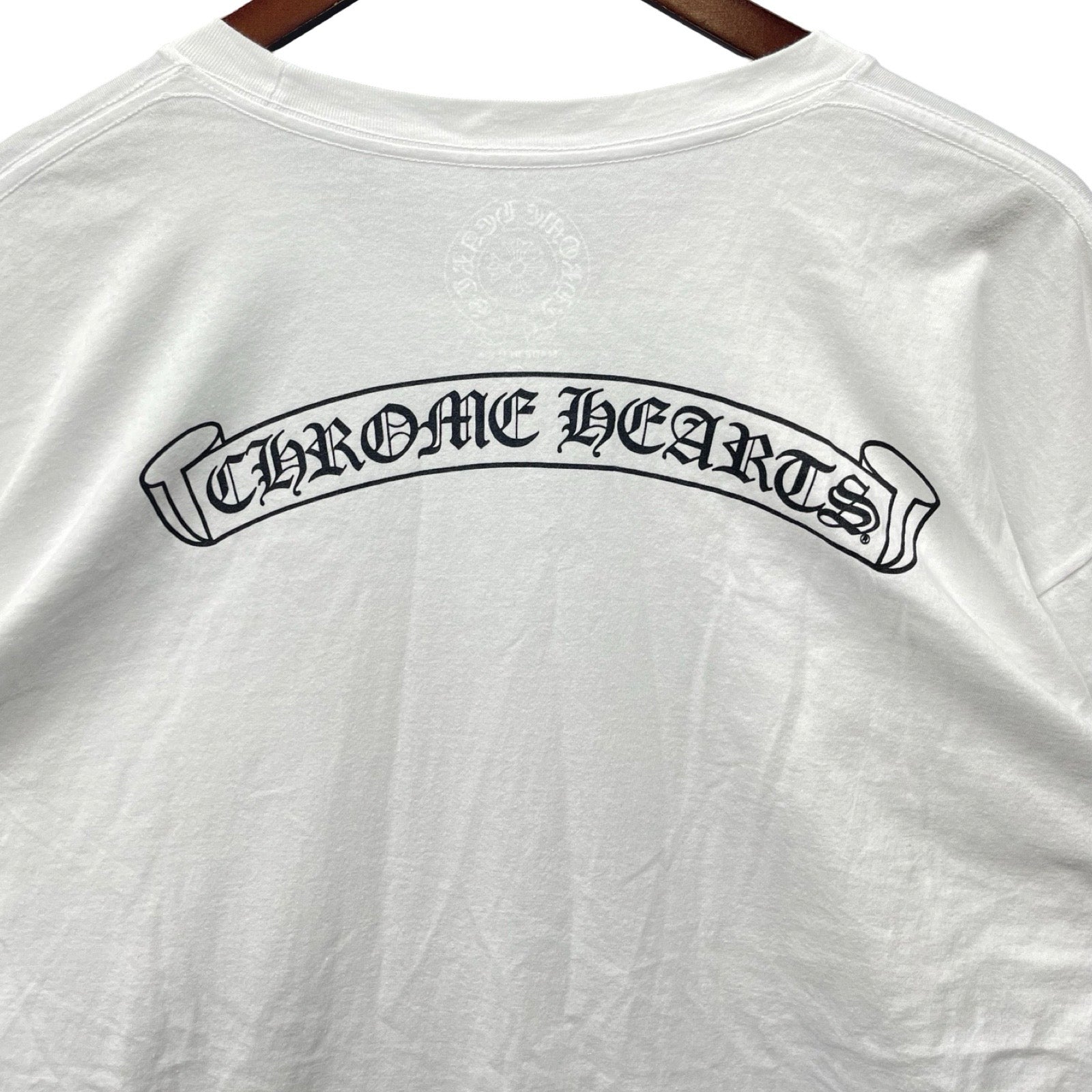 CHROME HEARTS Back Scroll Fuck You Long Sleeve Tee Size XXL