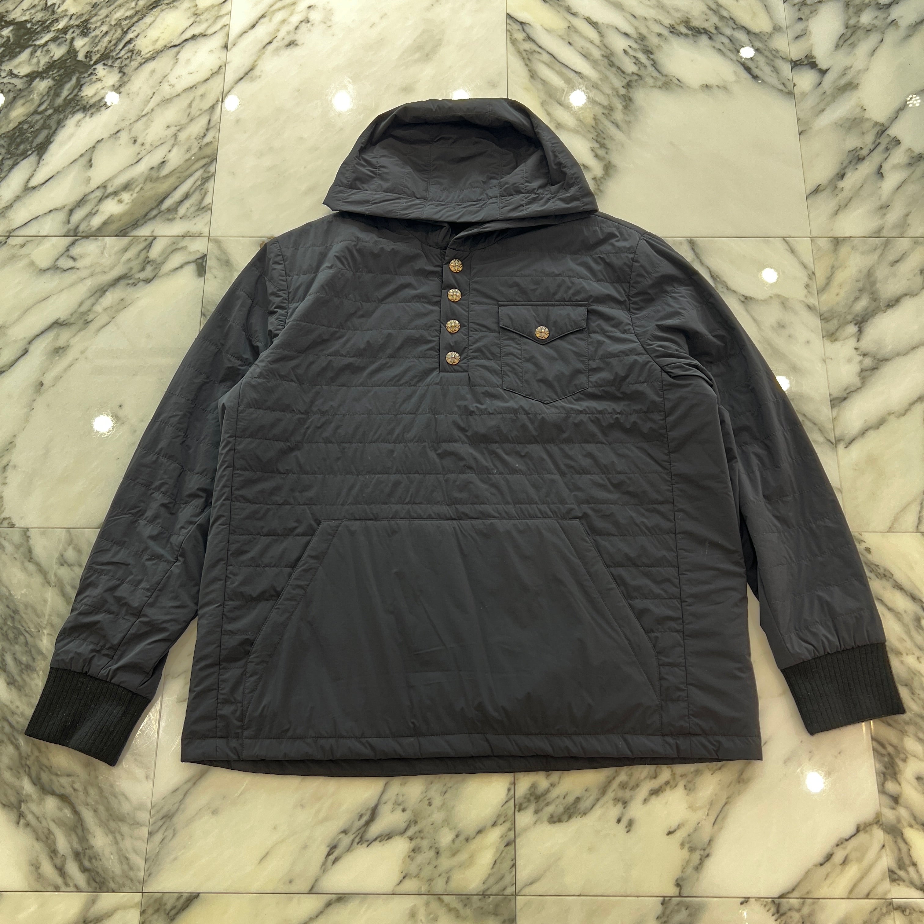 CHROME HEARTS Y NOT Boxing The Needle Nylon Jacket Size L クロム