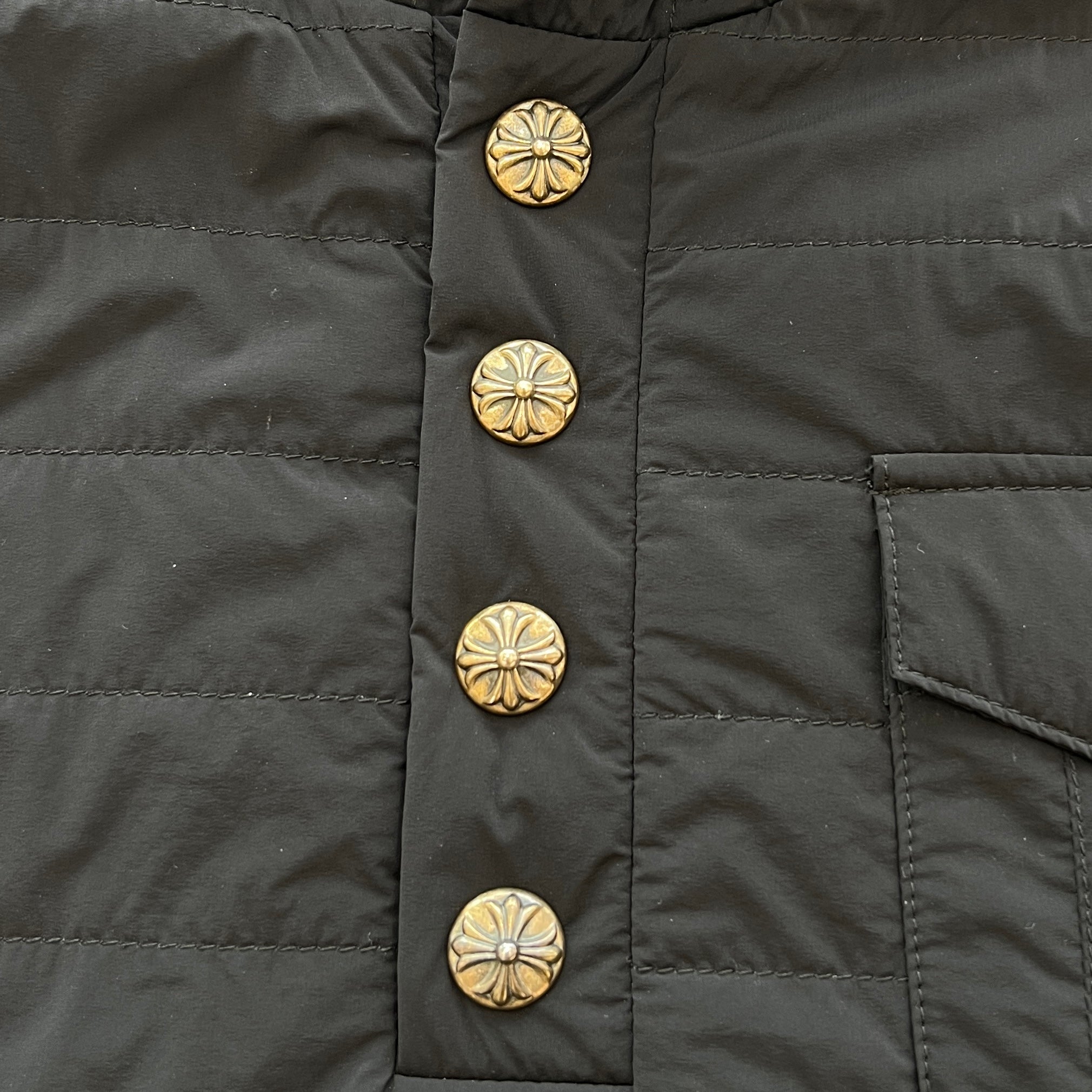 CHROME HEARTS Y NOT Boxing The Needle Nylon Jacket Size L クロム