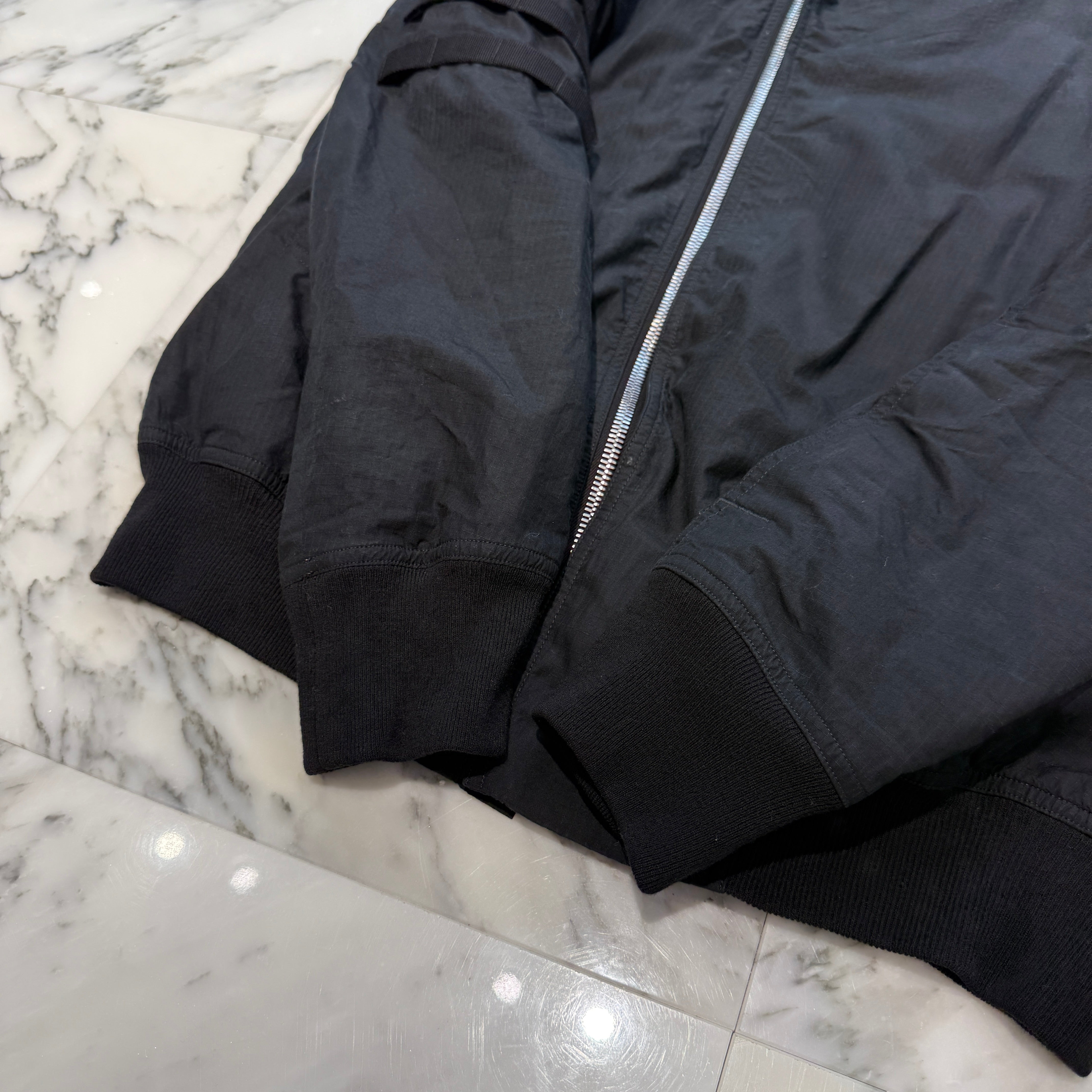 Rick Owens 2025SS Hollywood Anthem Bomber Jacket RO01E7785-NREH5 Size 38 リックオウエンス ハリウッド アンセムボンバージャケット サイズ38