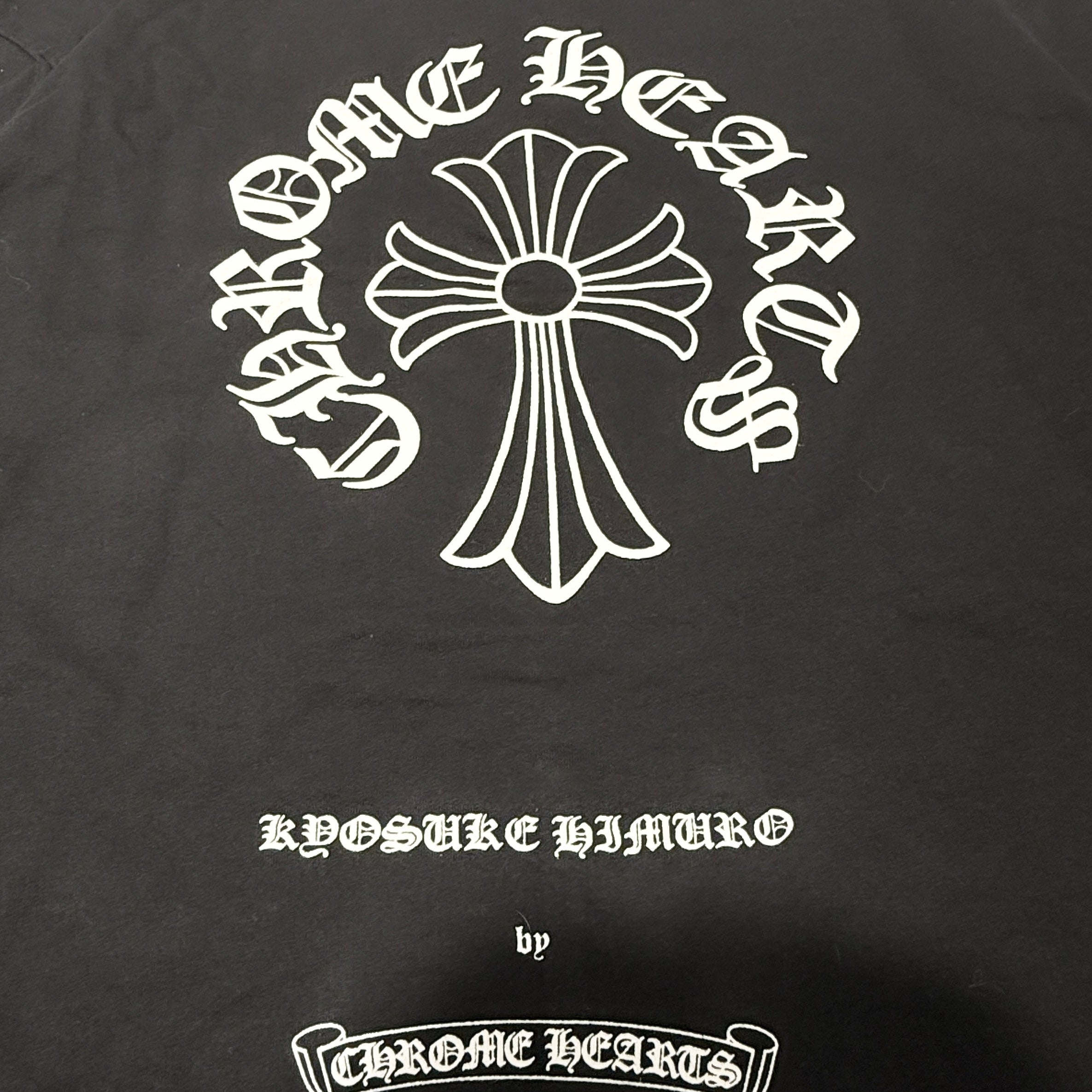 CHROME HEARTS × KYOSUKE HIMURO CH Plus Horseshoe Zip Up Hoodie Size M クロムハーツ × 氷室京介 CHプラス ホースシュー ジップアップフーディ サイズM