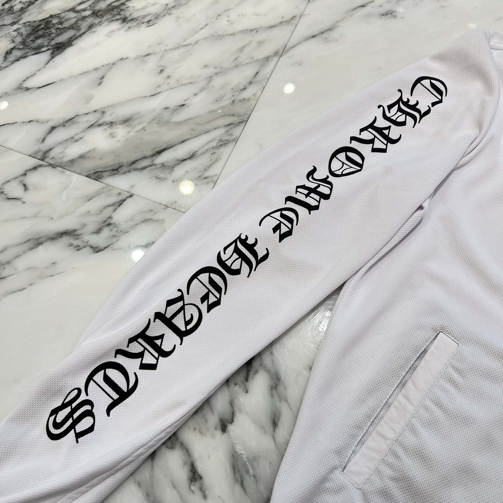 CHROME HEARTS Horseshoe Arm Logo Print Track Jacket Size S クロムハーツ ホースシュー アームロゴ プリント トラックジャケット サイズS